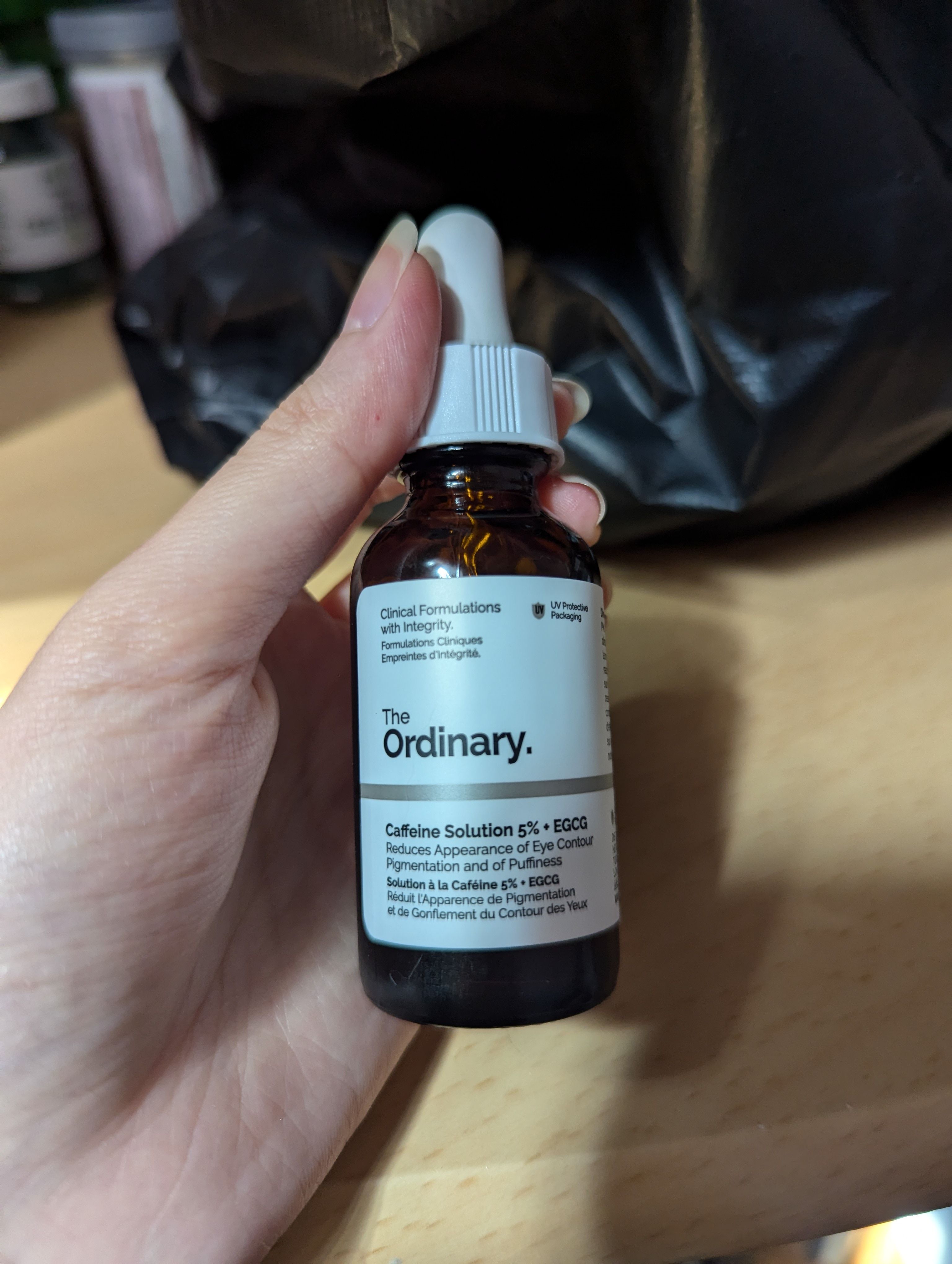 The Ordinary 咖啡因眼部去腫去黑色素精華 真實評價/用後感 byjan****************com 1 The Ordinary 咖啡因眼部去腫去黑色素精華 真實評價/實測照片 byjan****************com 1