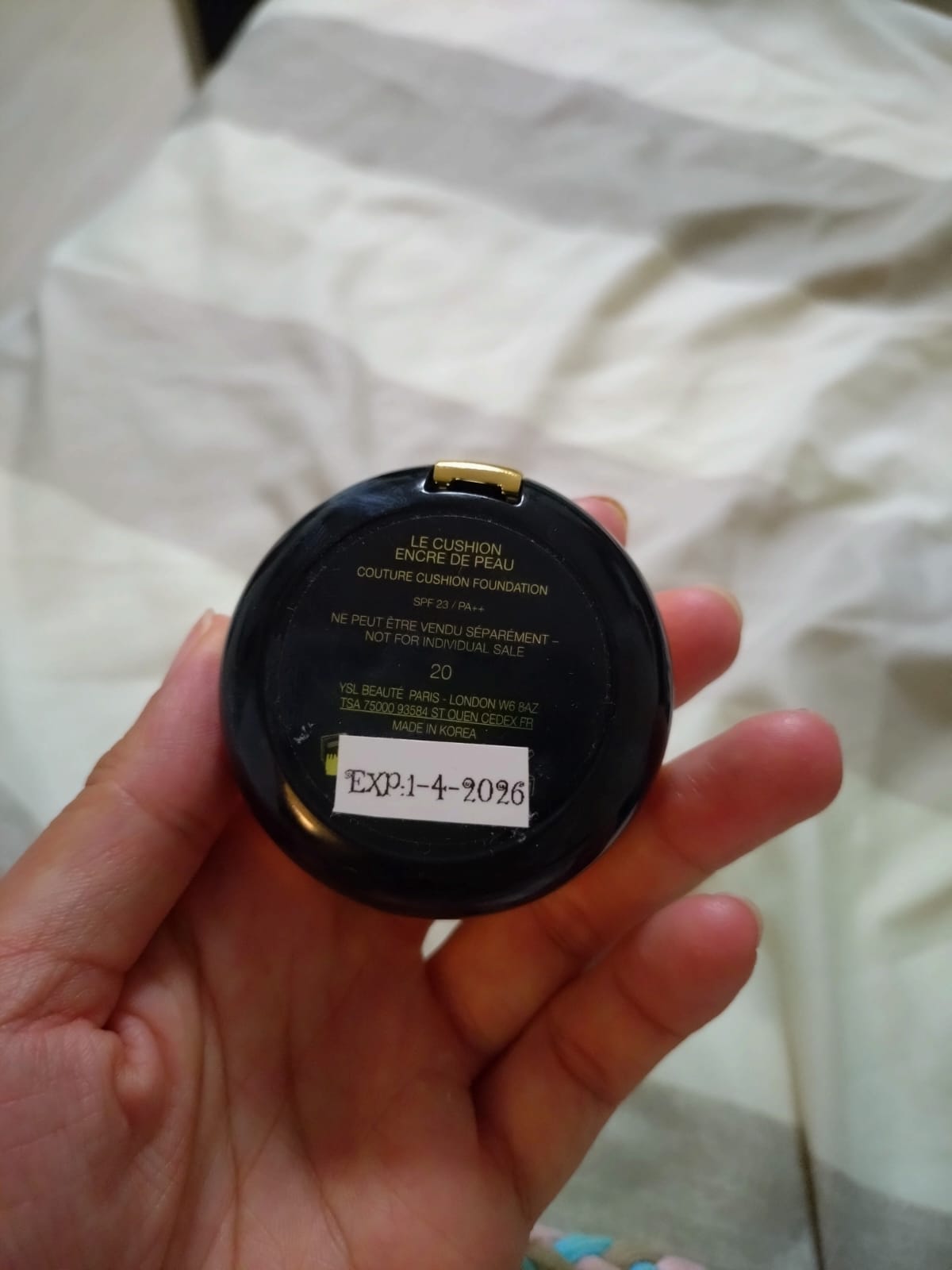 YSL 恆時啞緻氣墊粉底 真實評價/實測照片 bykis*****************com 2