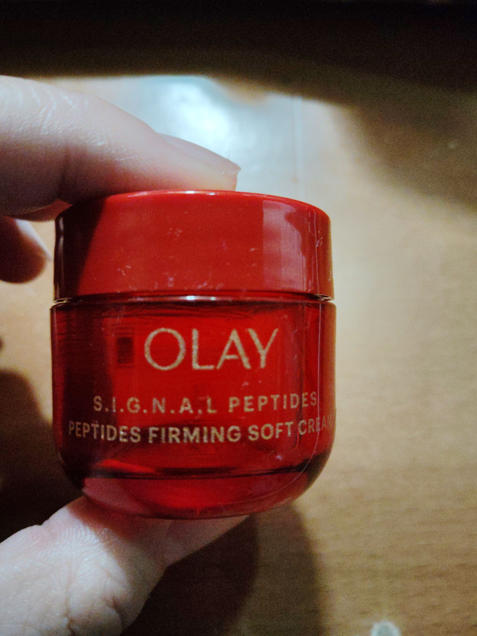 Olay 胜肽專研緊緻輕潤乳霜 (紅金面霜) 真實評價/實測照片 bymin***********************com 1