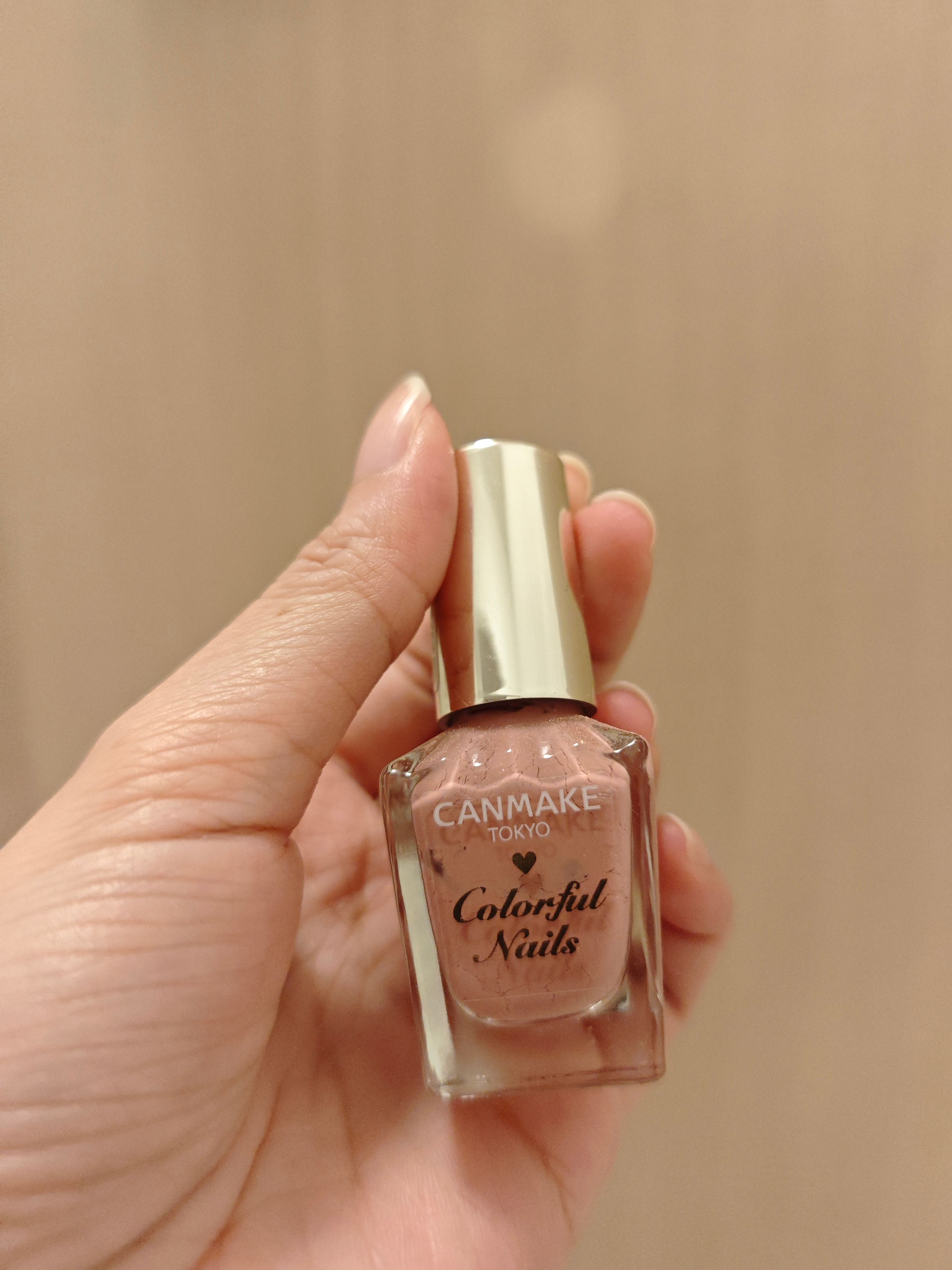 Canmake 瑰麗色彩亮甲油 真實評價/實測照片 byCo**ow 2