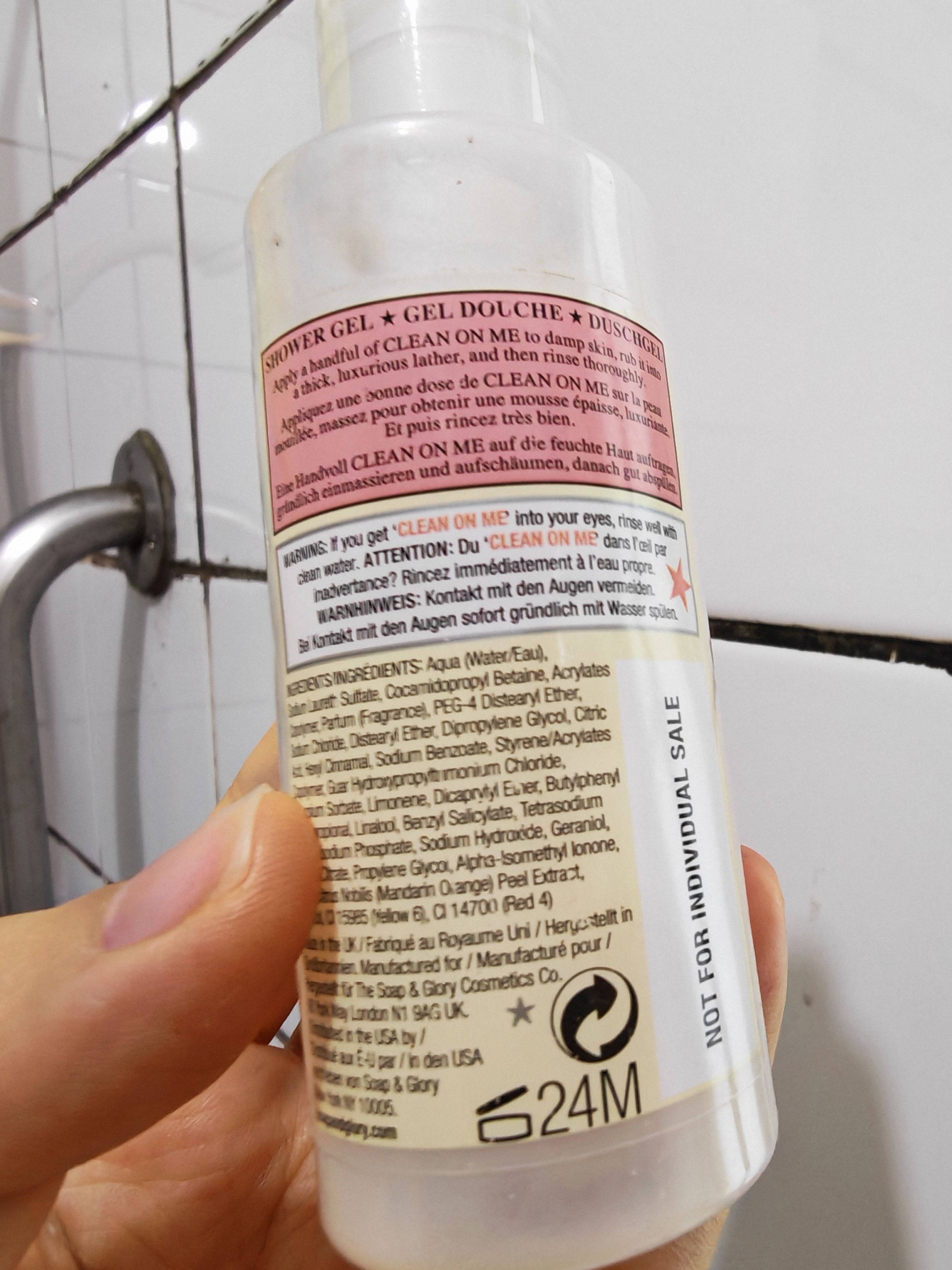 Soap & Glory Bath & Shower Gel 真實評價/實測照片 byKAR***YIM 2