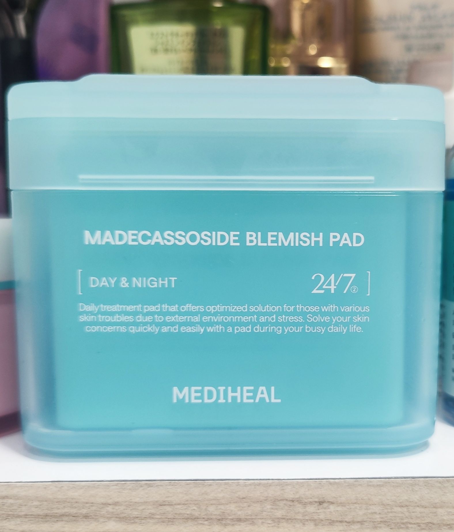 Mediheal 積雪草舒緩淡印護理棉片 真實評價/實測照片 bycho******yin 1