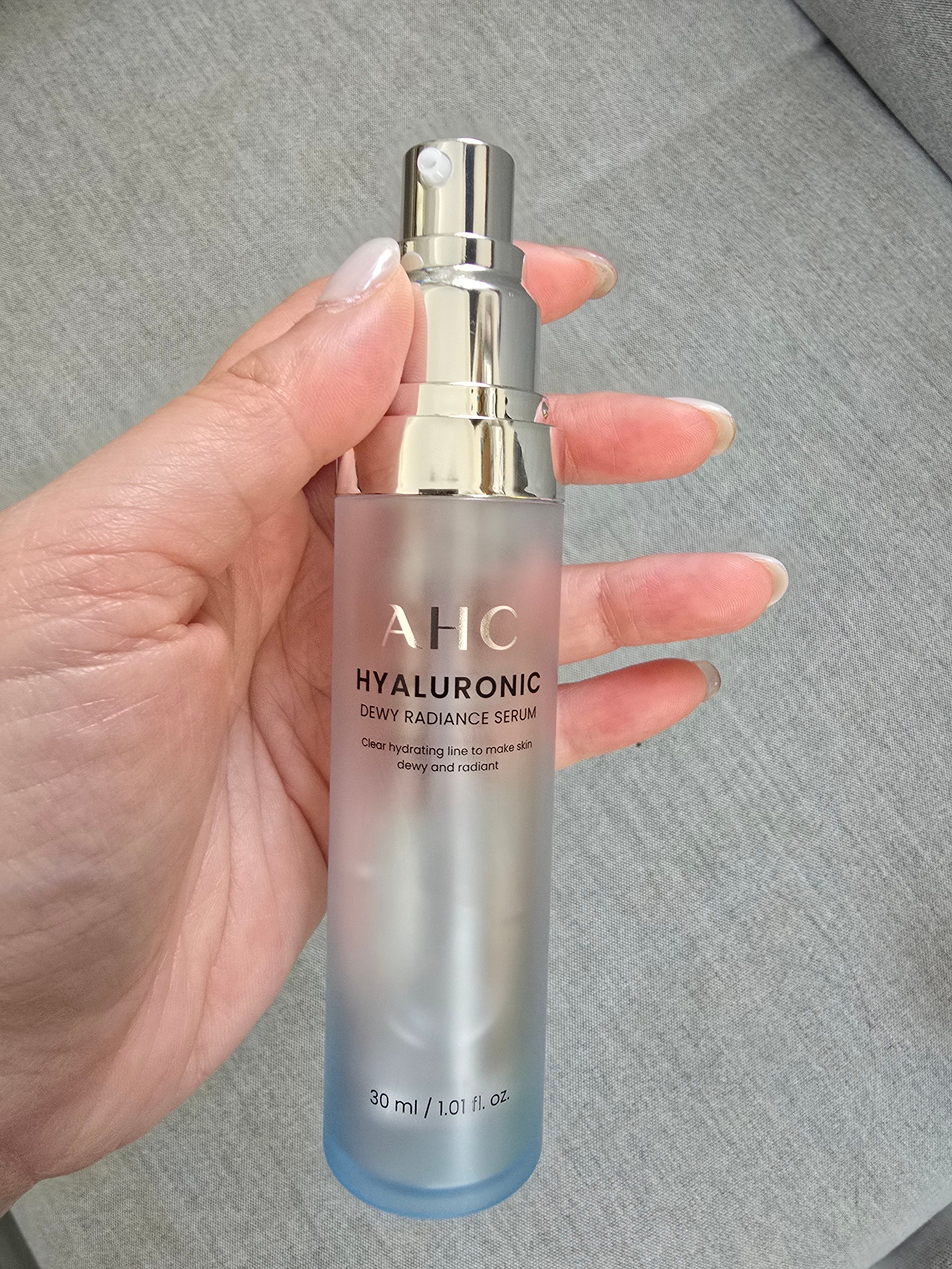 AHC 玻尿酸補水透亮機能水 真實評價/實測照片 byTi****st 1