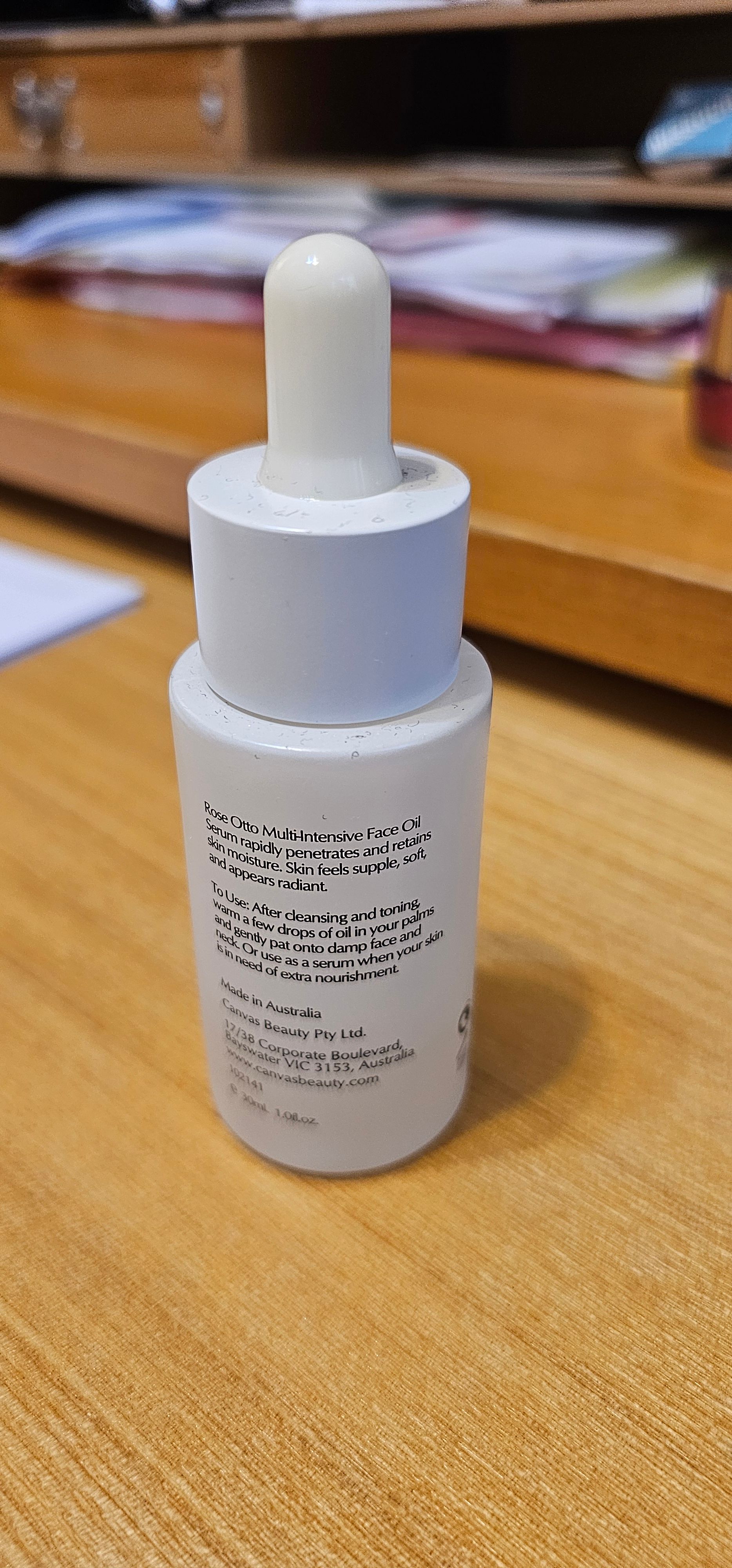Canvas 奧圖玫瑰花妍極緻精華油 Rose Otto Multi- Intensive Face Oil Serum 真實評價/實測照片 bykkc****************.hk 2