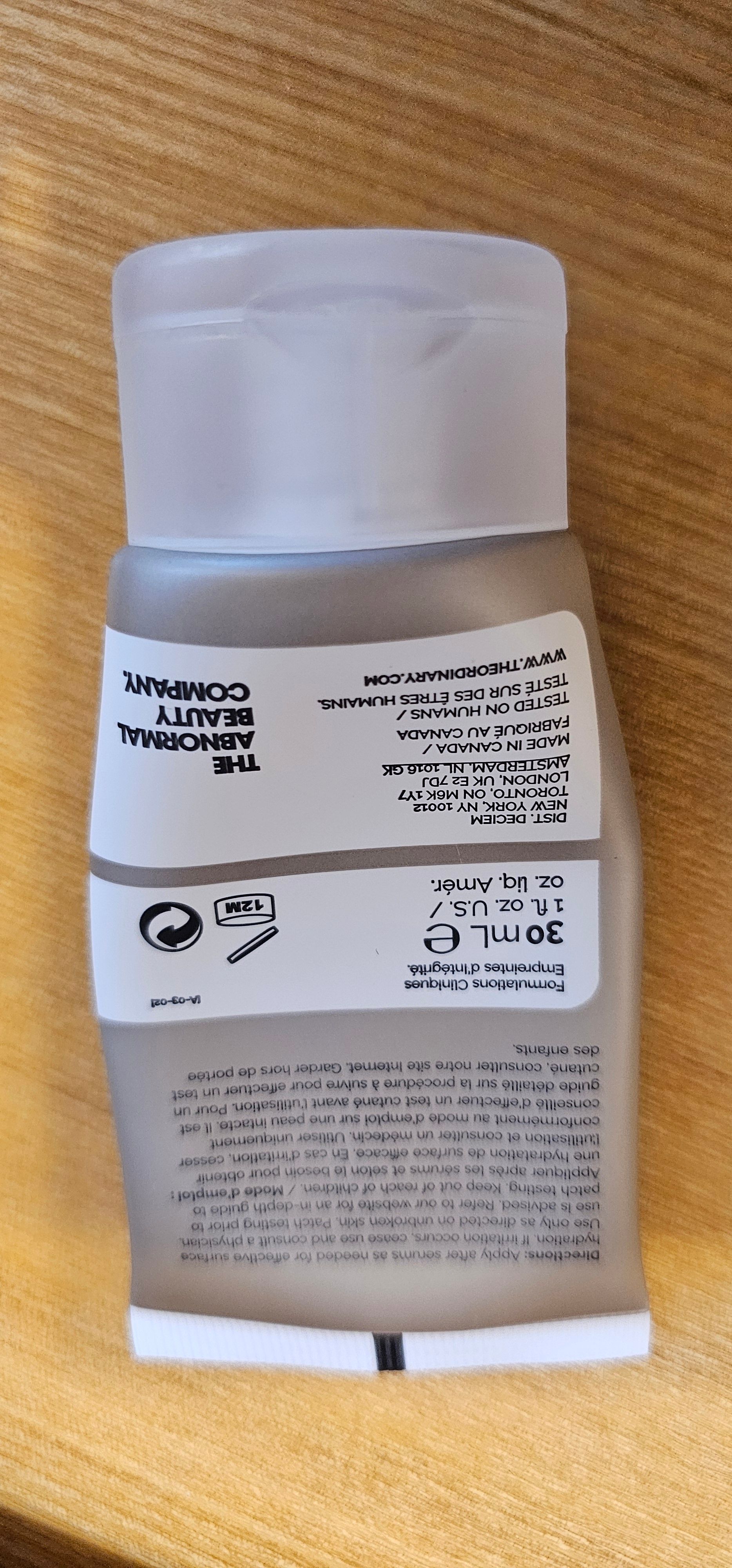 The Ordinary 天然保濕因子透明質酸面部精華乳霜 真實評價/用後感 bykkc****************.hk 1 The Ordinary 天然保濕因子透明質酸面部精華乳霜 真實評價/實測照片 bykkc****************.hk 1