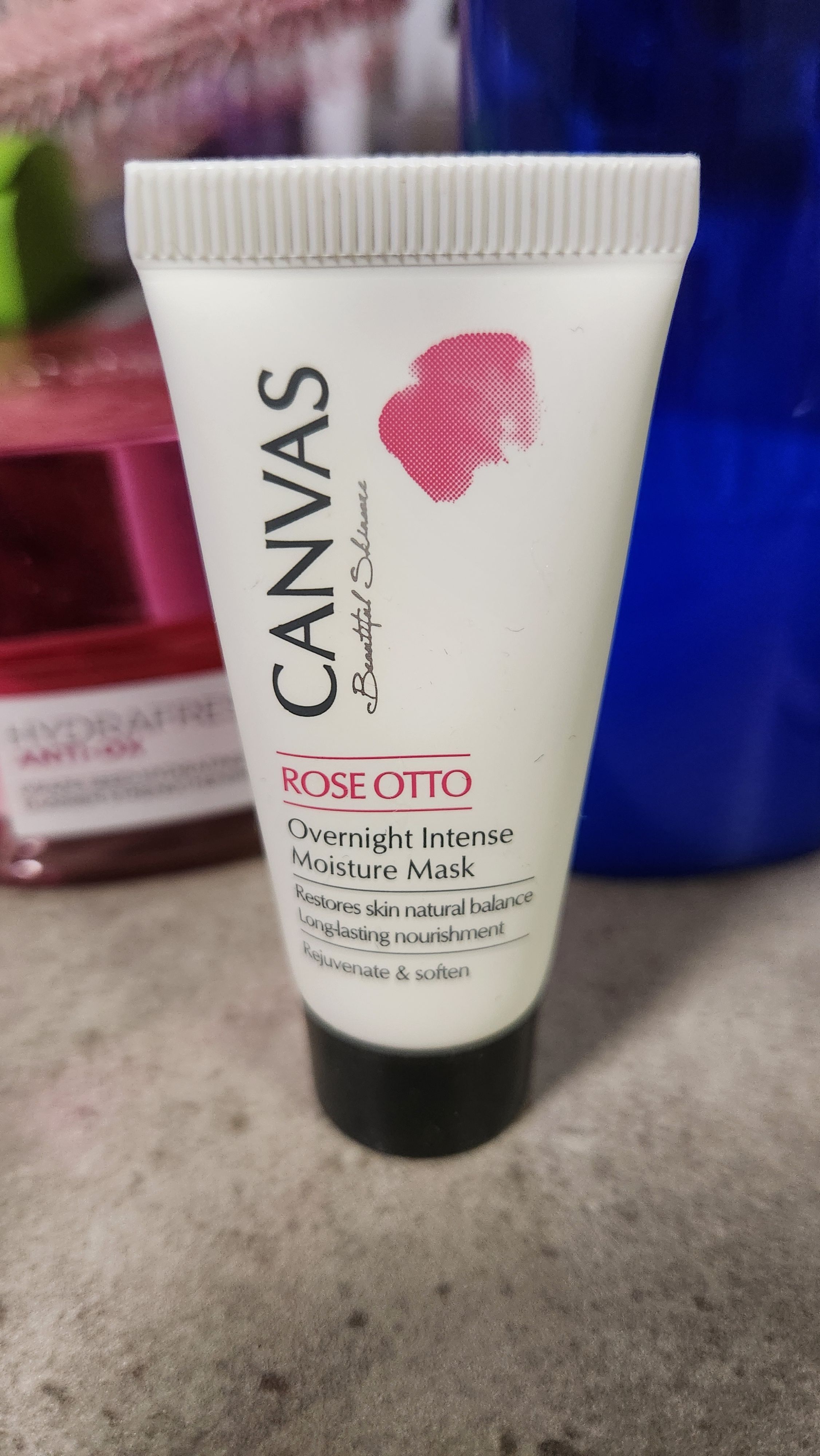 Canvas 玫瑰滋潤補濕睡眠面膜 真實評價/實測照片 byYa****NG 2
