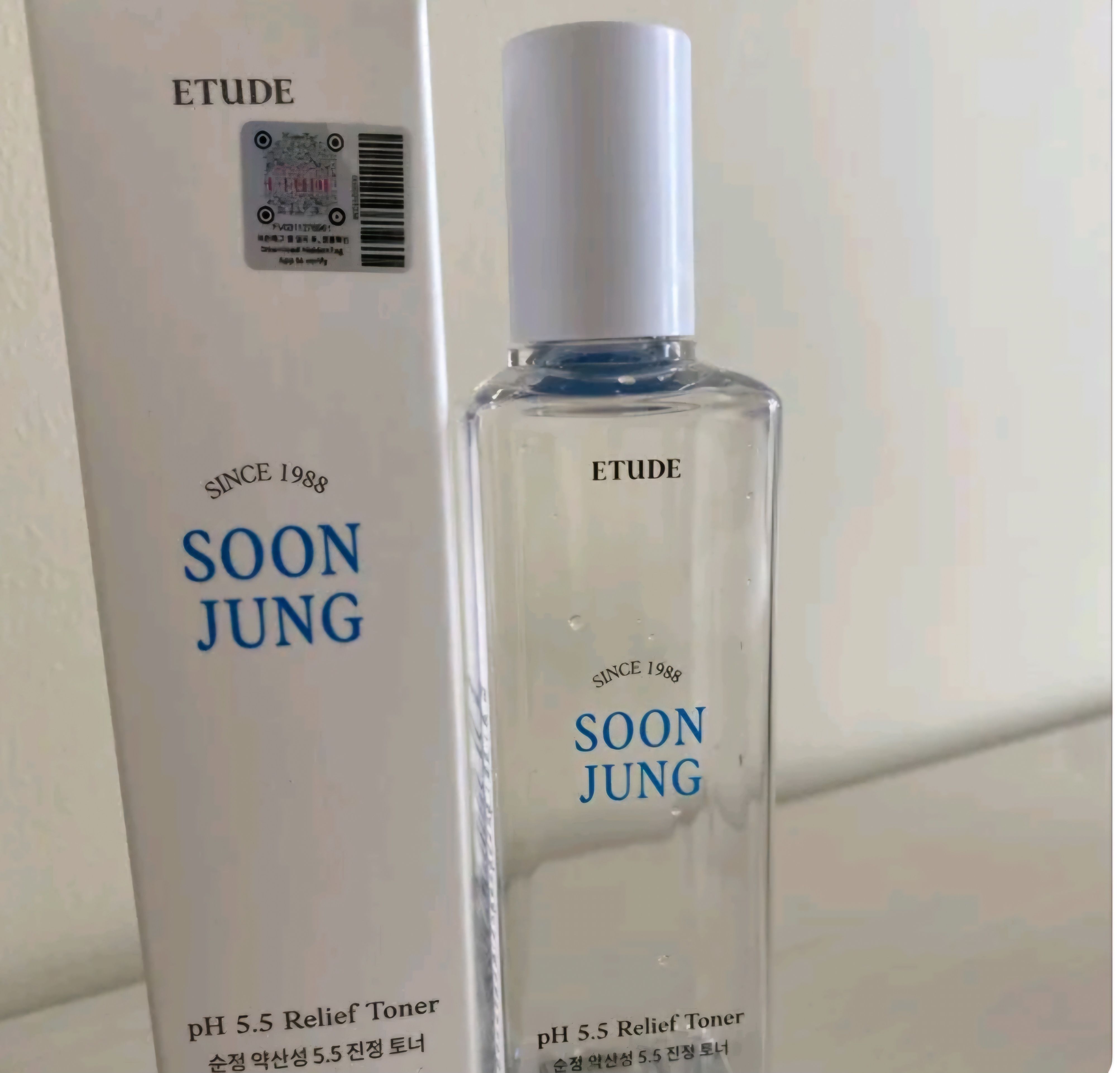 Etude Soon Jung pH 5.5紓敏清爽保濕爽膚水 真實評價/實測照片 byYa****NG 1