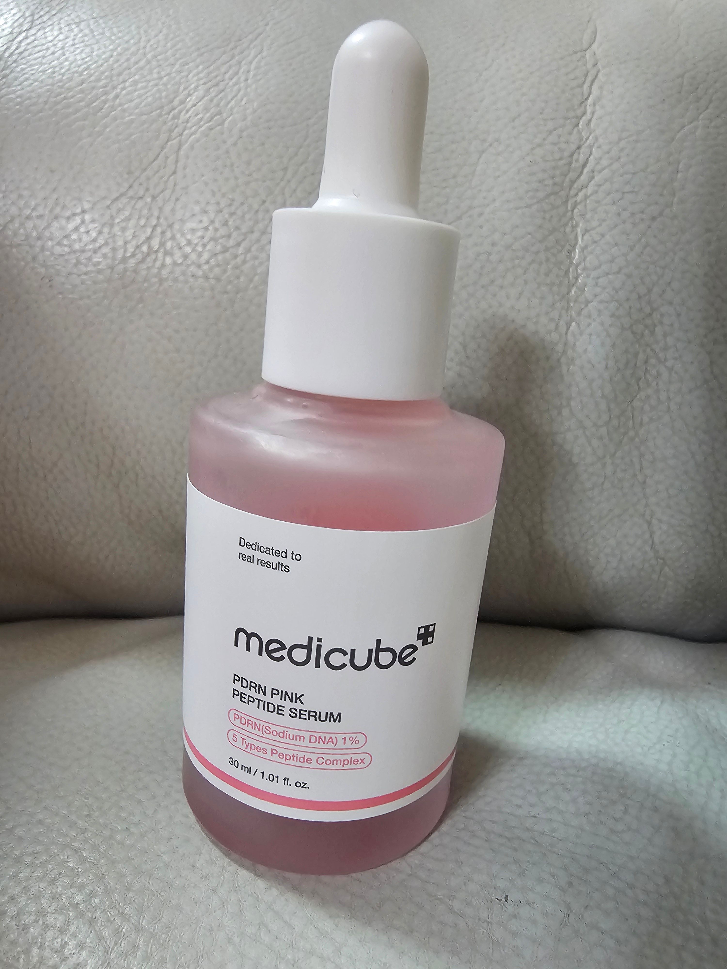 Medicube PDRN 粉紅胜肽膠原蛋白安瓶 真實評價/用後感 byTe**sa 1 Medicube PDRN 粉紅胜肽膠原蛋白安瓶 真實評價/實測照片 byTe**sa 1