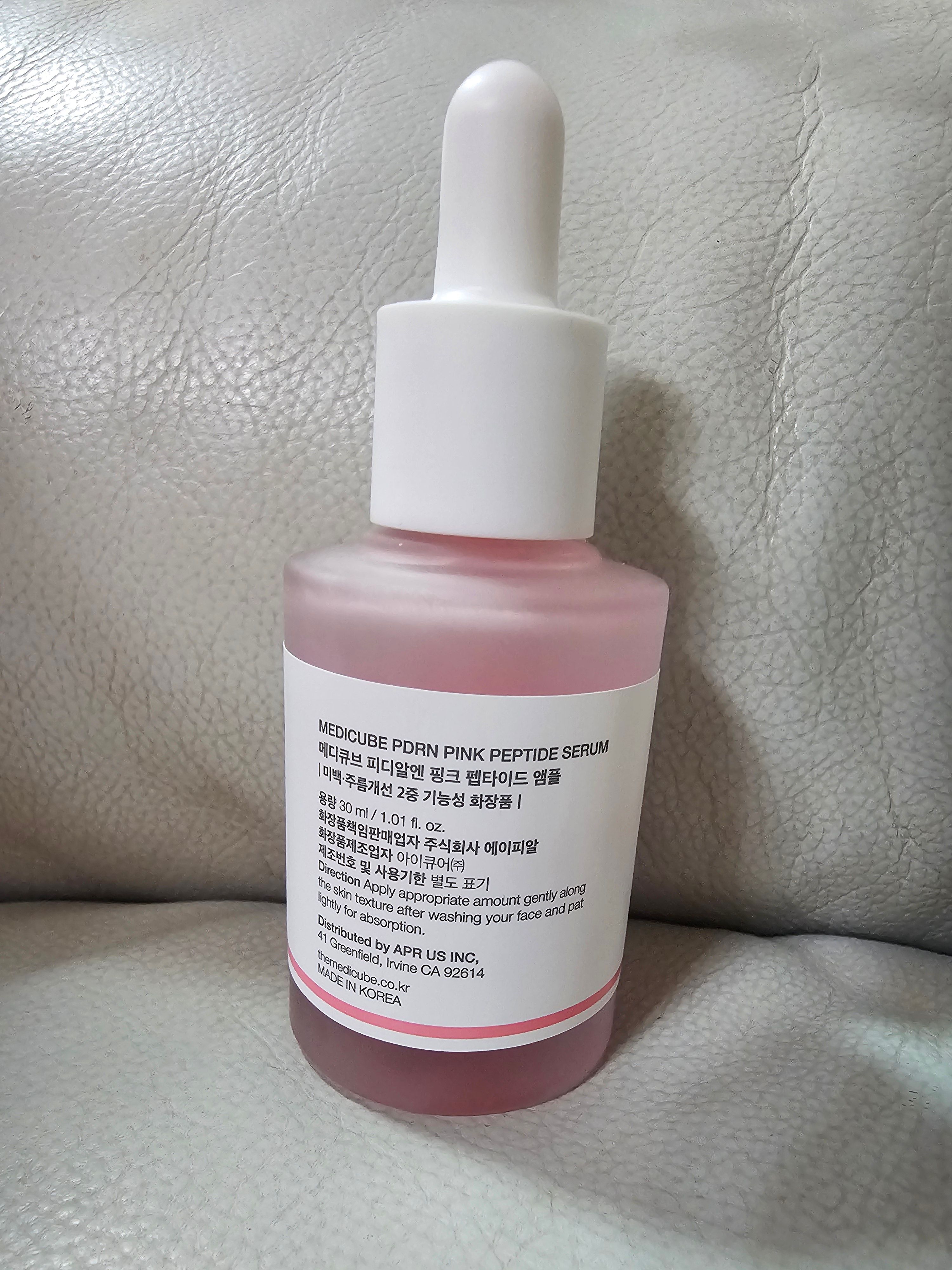 Medicube PDRN 粉紅胜肽膠原蛋白安瓶 真實評價/用後感 byTe**sa 2 Medicube PDRN 粉紅胜肽膠原蛋白安瓶 真實評價/實測照片 byTe**sa 2