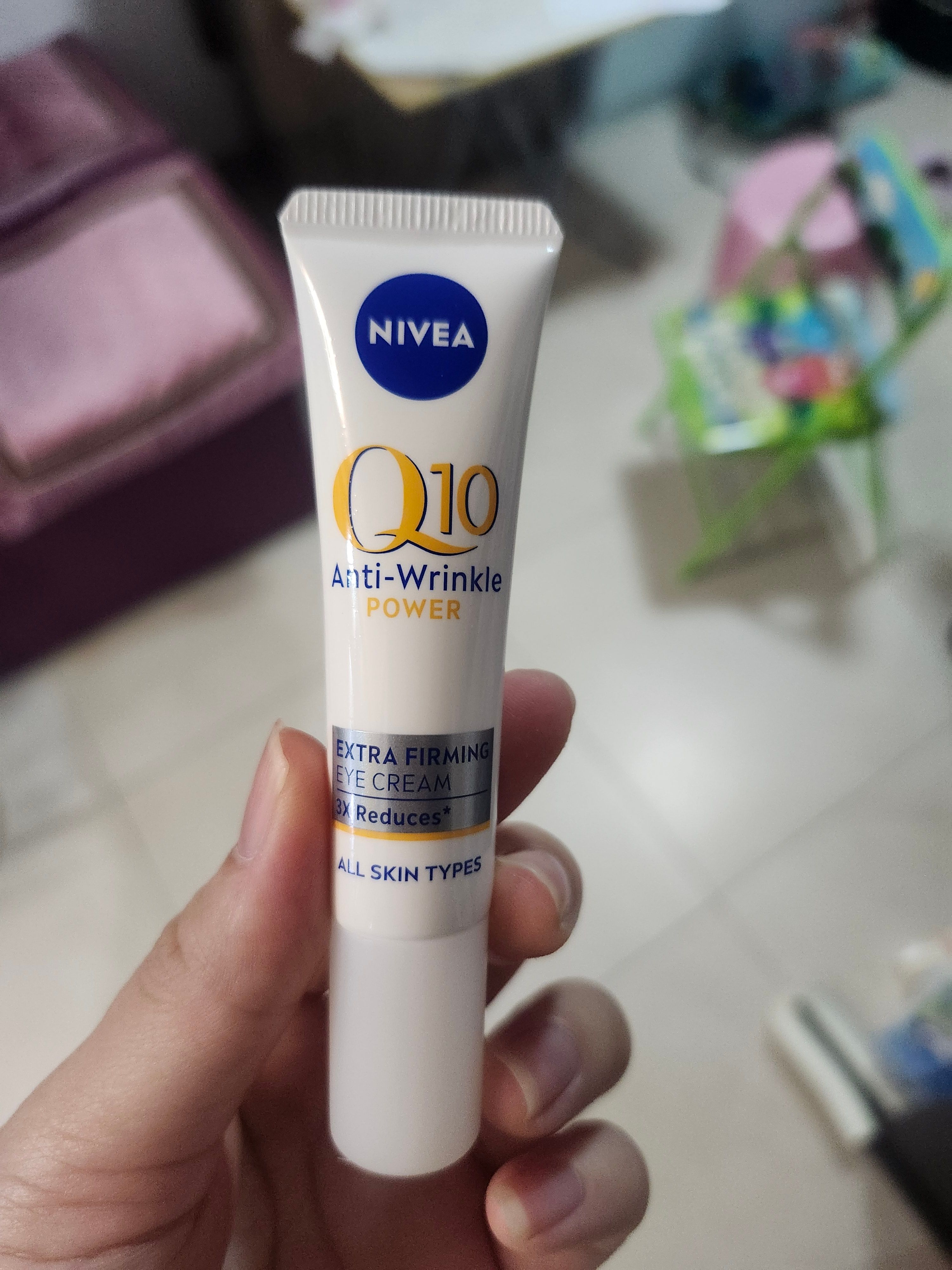 Nivea Q10 Power 眼部抗皺修護霜 真實評價/實測照片 byHua*****ndy 1