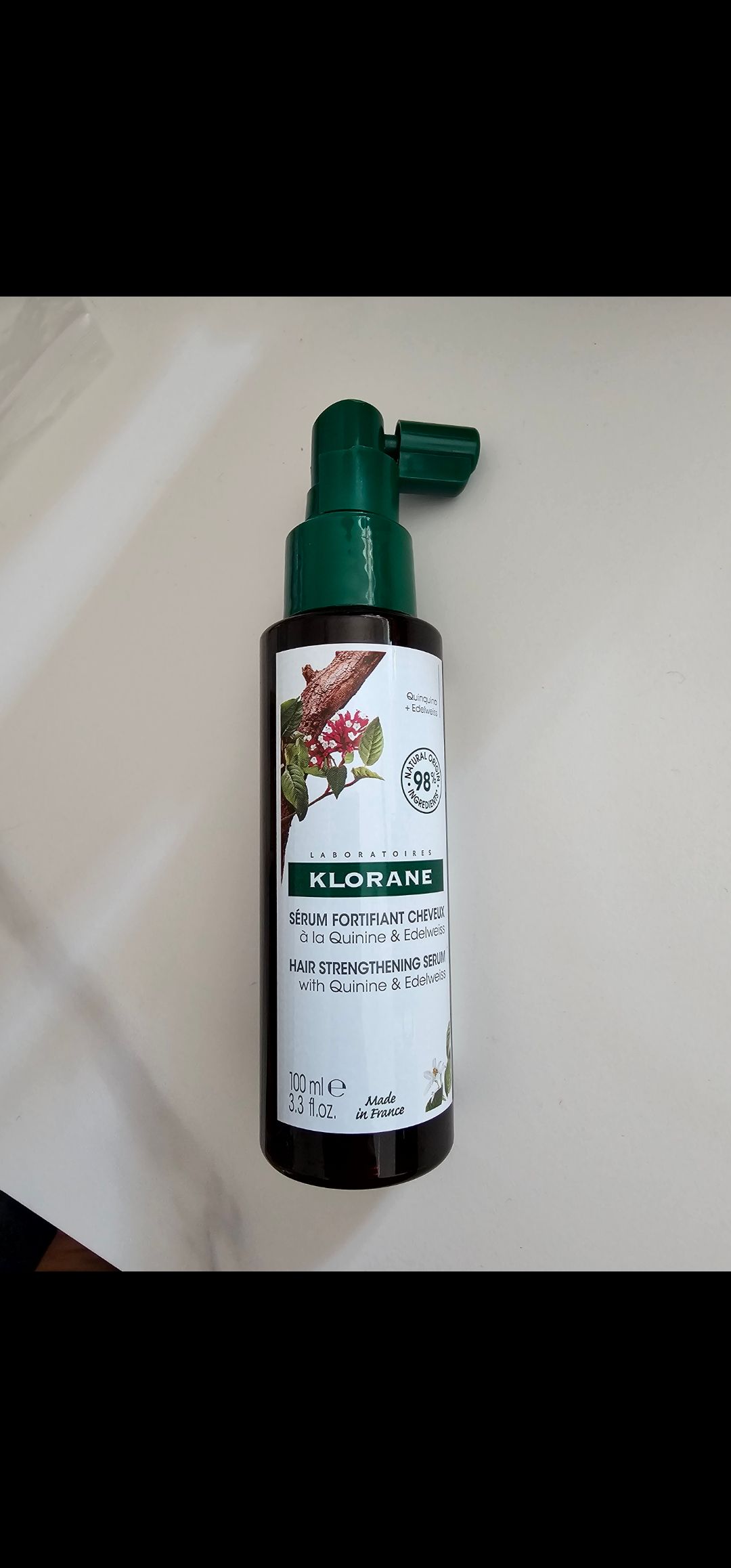 Klorane 金雞納及有機雪絨花防脫育髮精華 真實評價/實測照片 byyu****ui 1