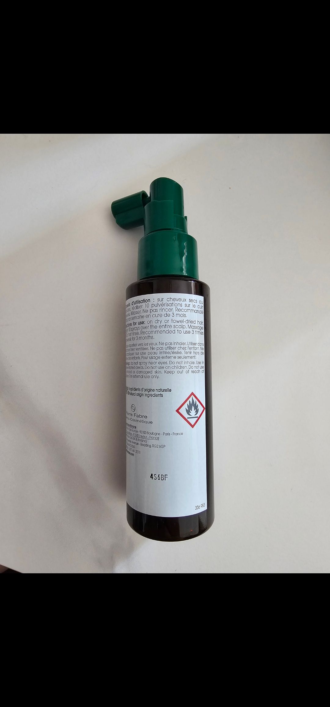 Klorane 金雞納及有機雪絨花防脫育髮精華 真實評價/實測照片 byyu****ui 2