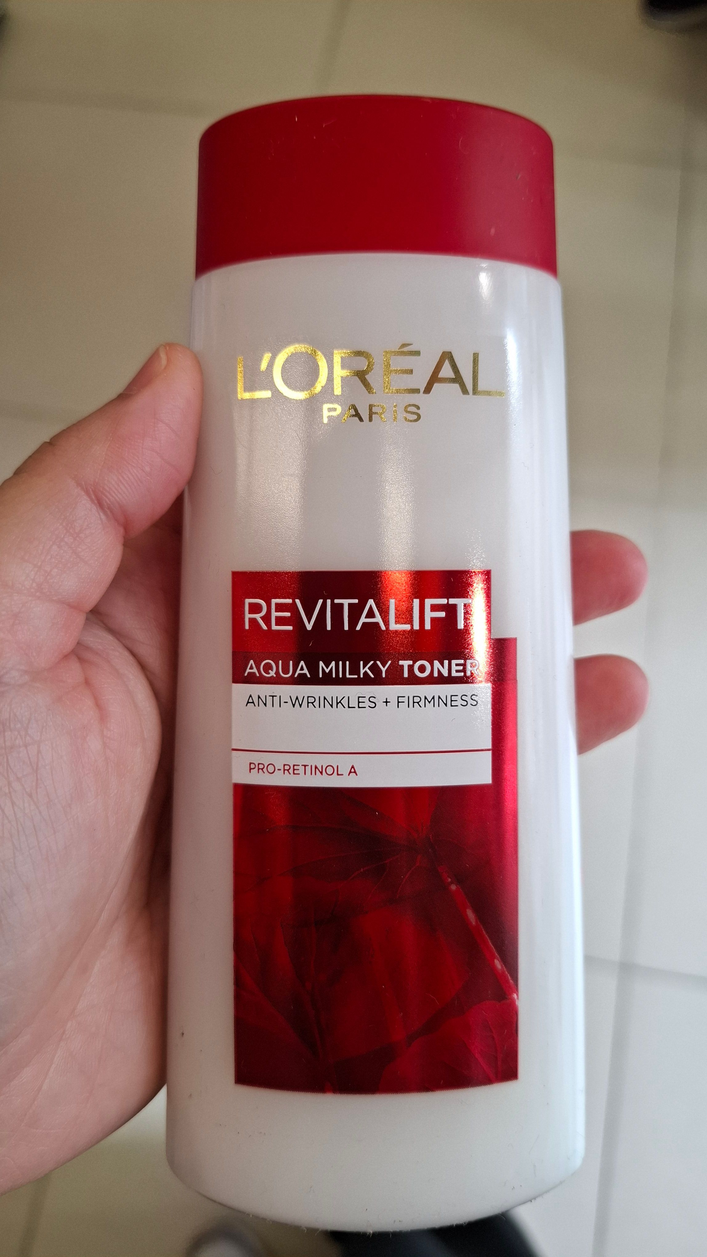 L'Oreal 活力緊緻透明質酸充盈導入晶瑩化妝水 Revitalift Filler [HA] Replumping Pearly Toner 真實評價/實測照片 by 1