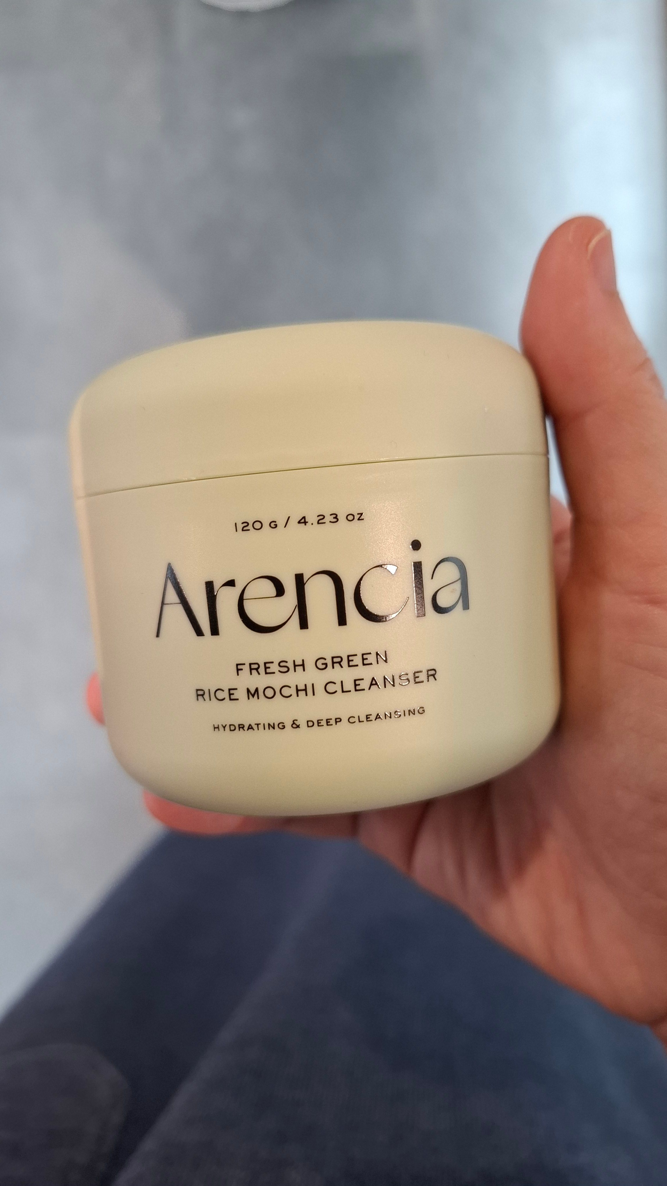 Arencia 綠色年糕保濕潔面乳 真實評價/實測照片 by 2