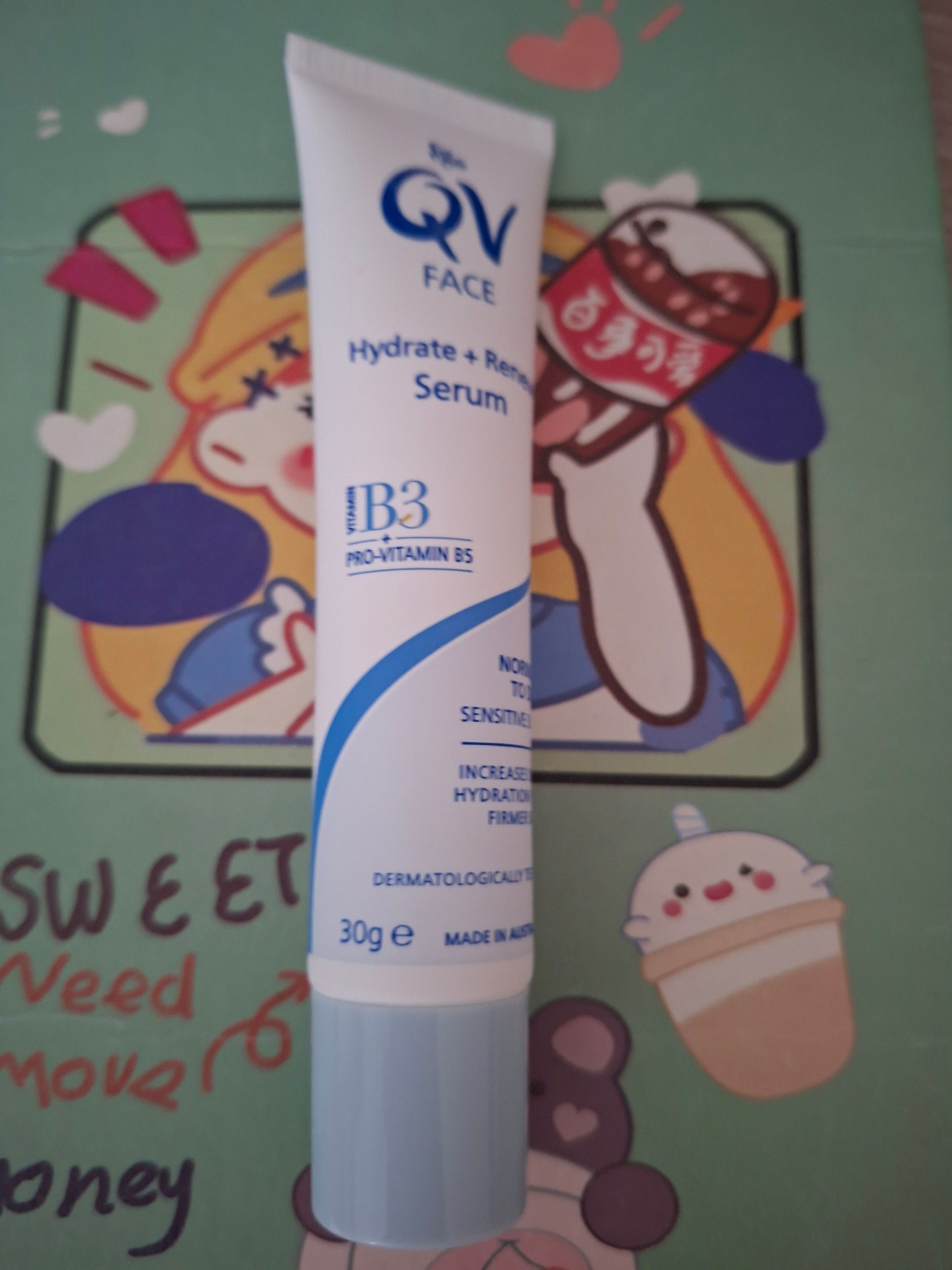 QV Face 保濕 + 再生精華 真實評價/實測照片 byC*n 2