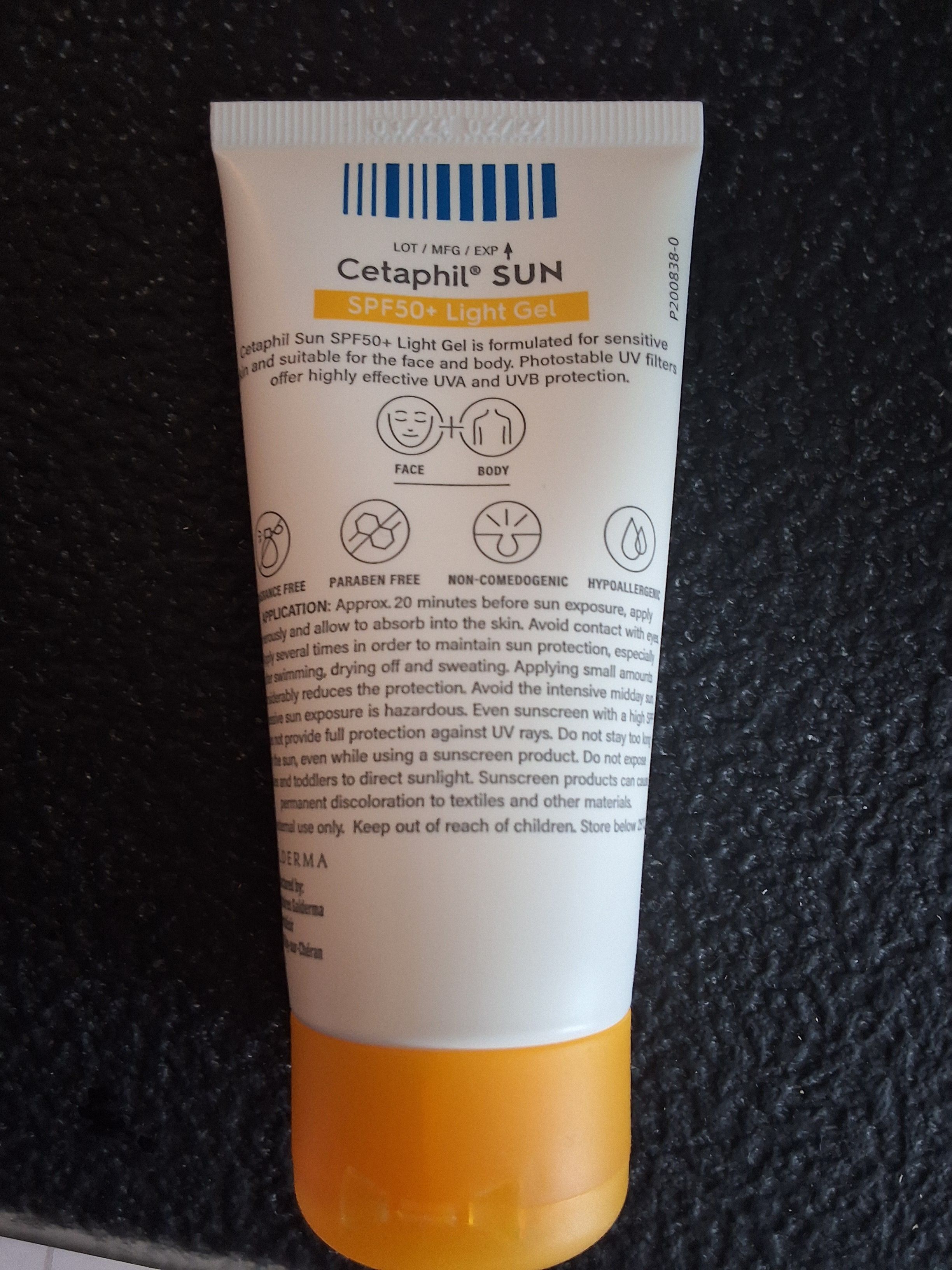 Cetaphil 高效清爽低敏防曬啫喱 SPF50+ 真實評價/用後感 byIva****ung 1 Cetaphil 高效清爽低敏防曬啫喱 SPF50+ 真實評價/實測照片 byIva****ung 1