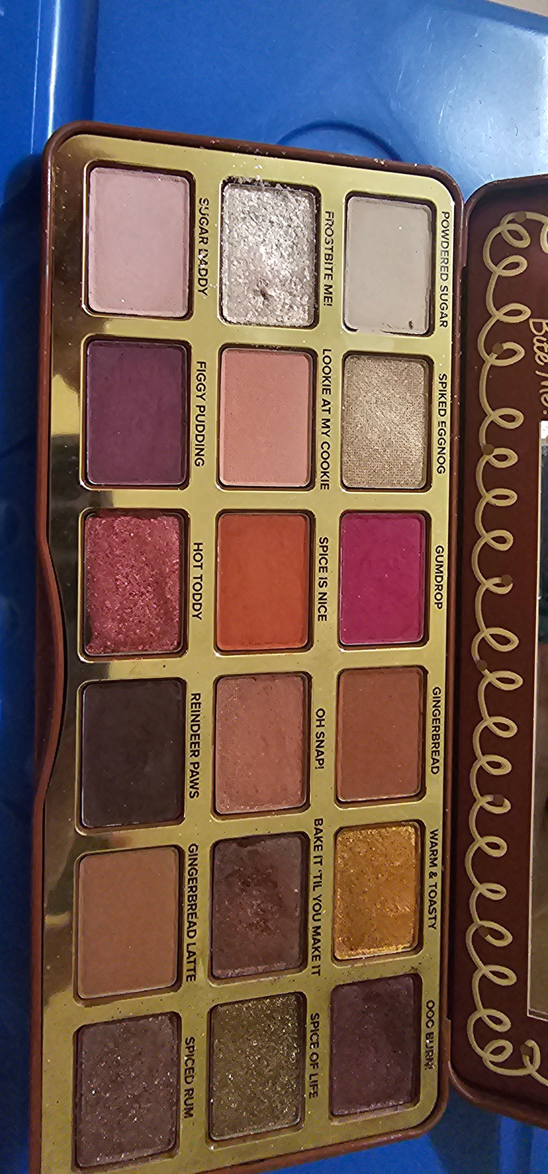 Too Faced 甜蜜薑餅人眼影盤 真實評價/實測照片 byCry**** Li 1