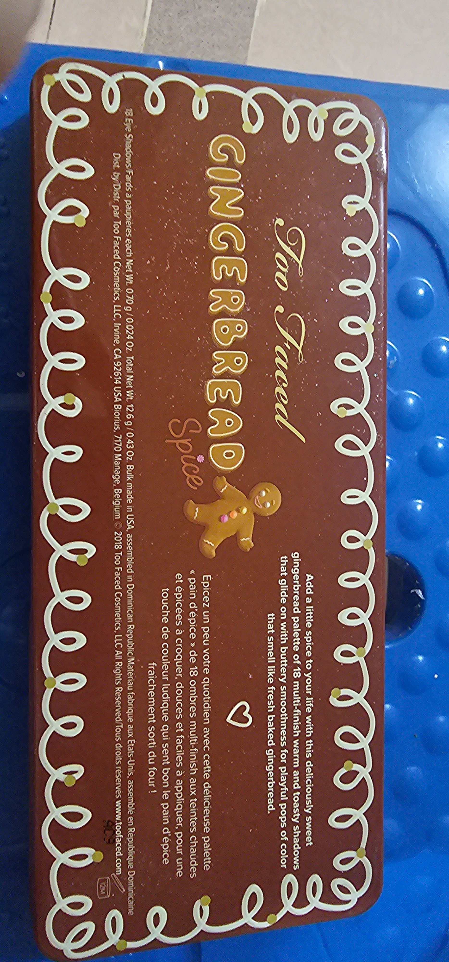 Too Faced 甜蜜薑餅人眼影盤 真實評價/實測照片 byCry**** Li 2