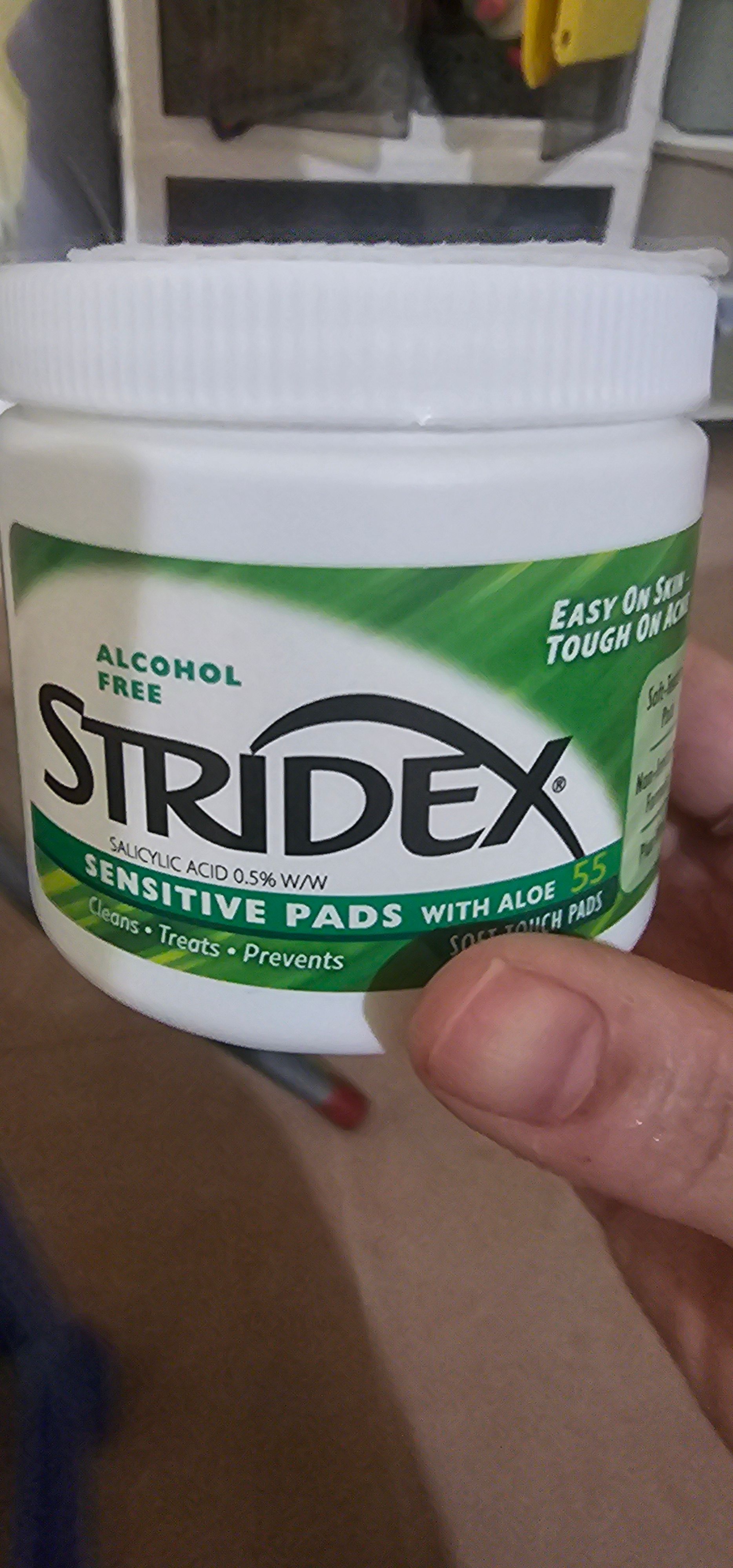 Stridex 水楊酸棉片 真實評價/實測照片 byCry**** Li 2