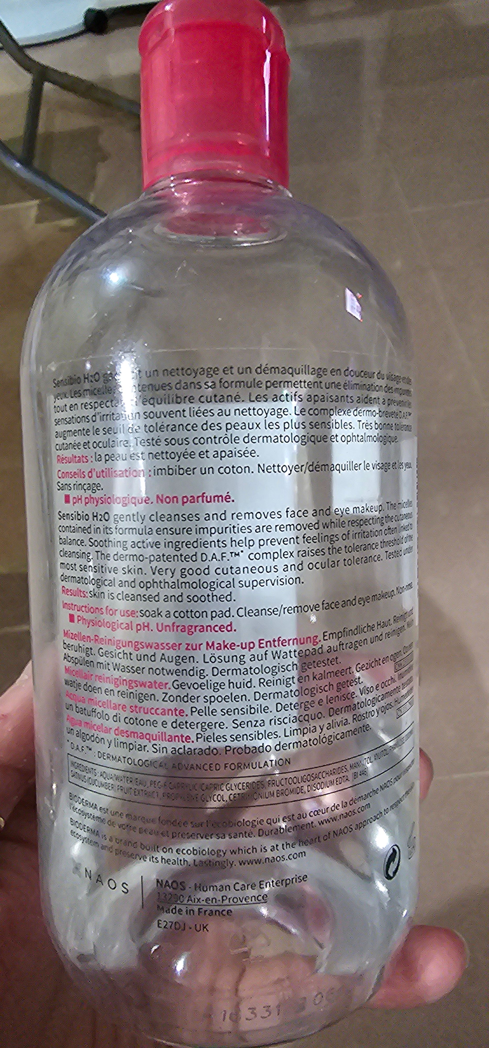 Bioderma 防敏護理系列-深層卸妝潔膚水 真實評價/實測照片 byCry**** Li 2