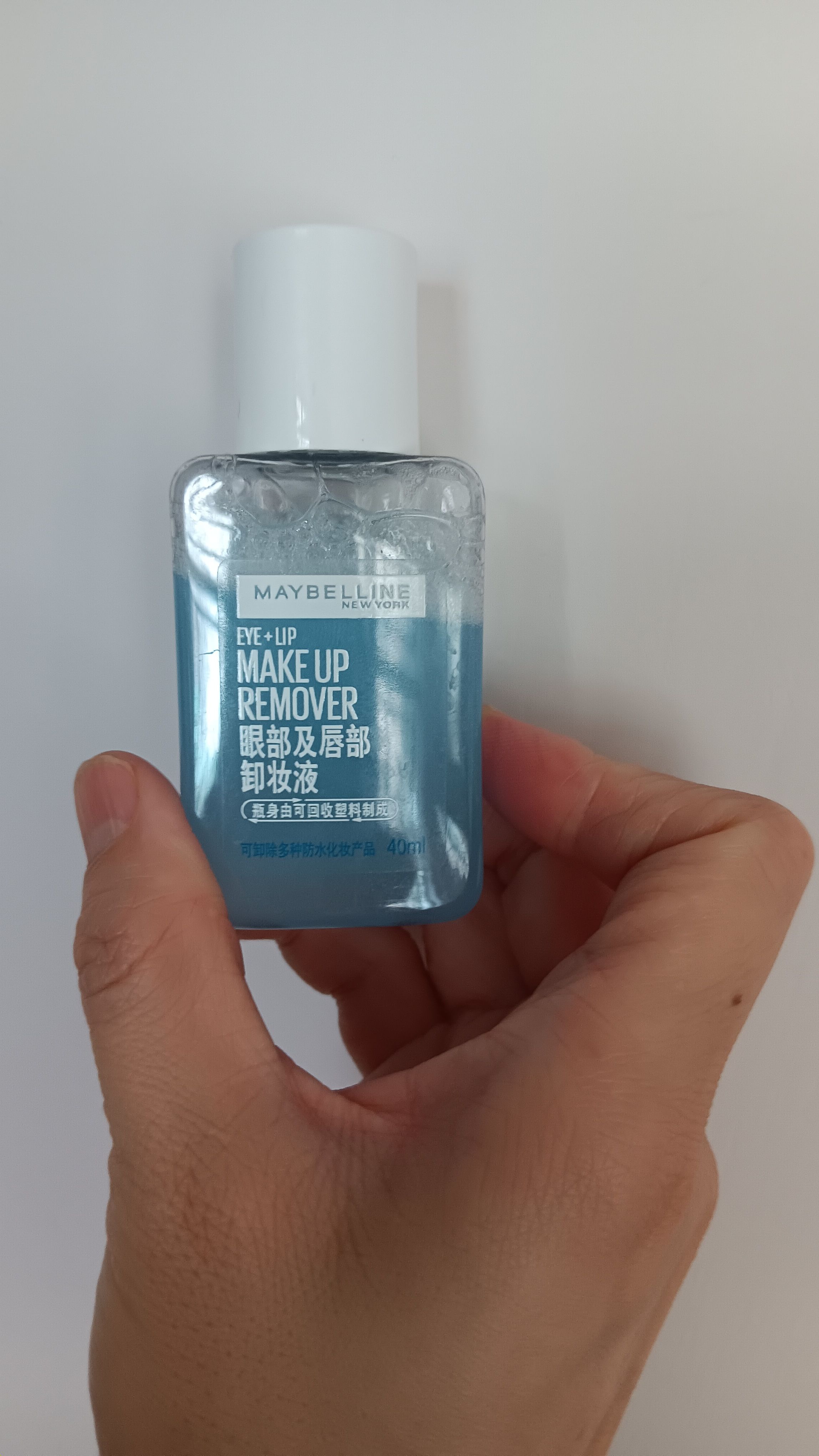 Maybelline New York 眼唇二合一卸妝液 Eye & Lip Make Up Remover 真實評價/實測照片 byvic********************.hk 1