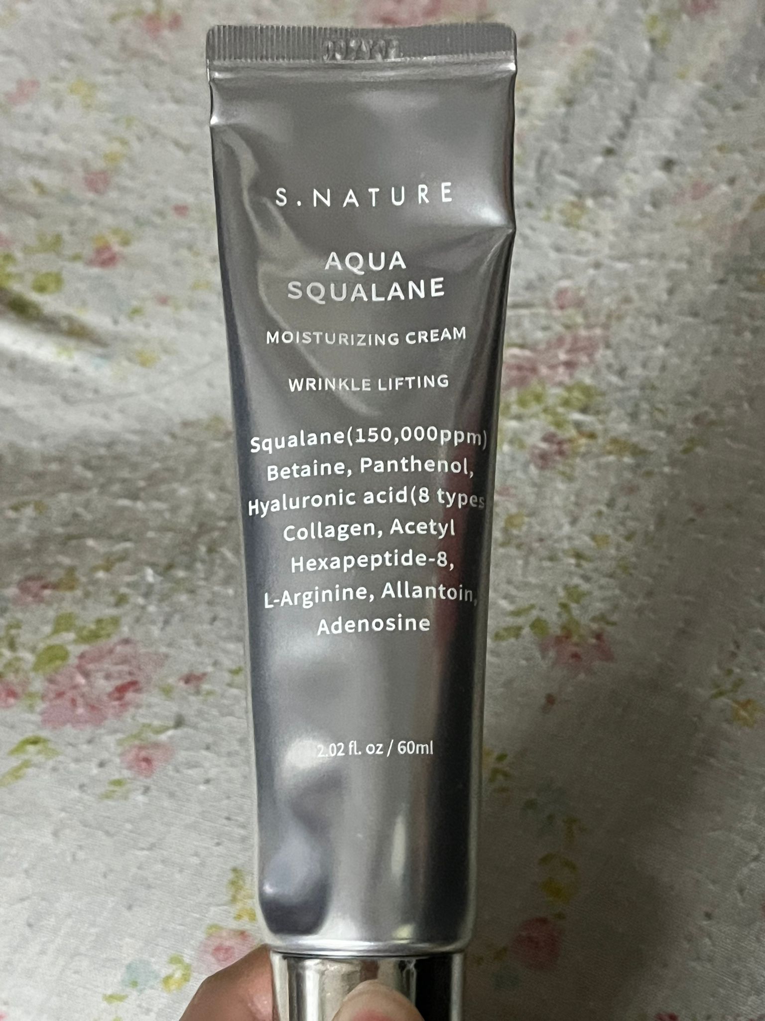 S. NATURE 天然角鯊烷保濕面霜 真實評價/實測照片 byCry******ang 2