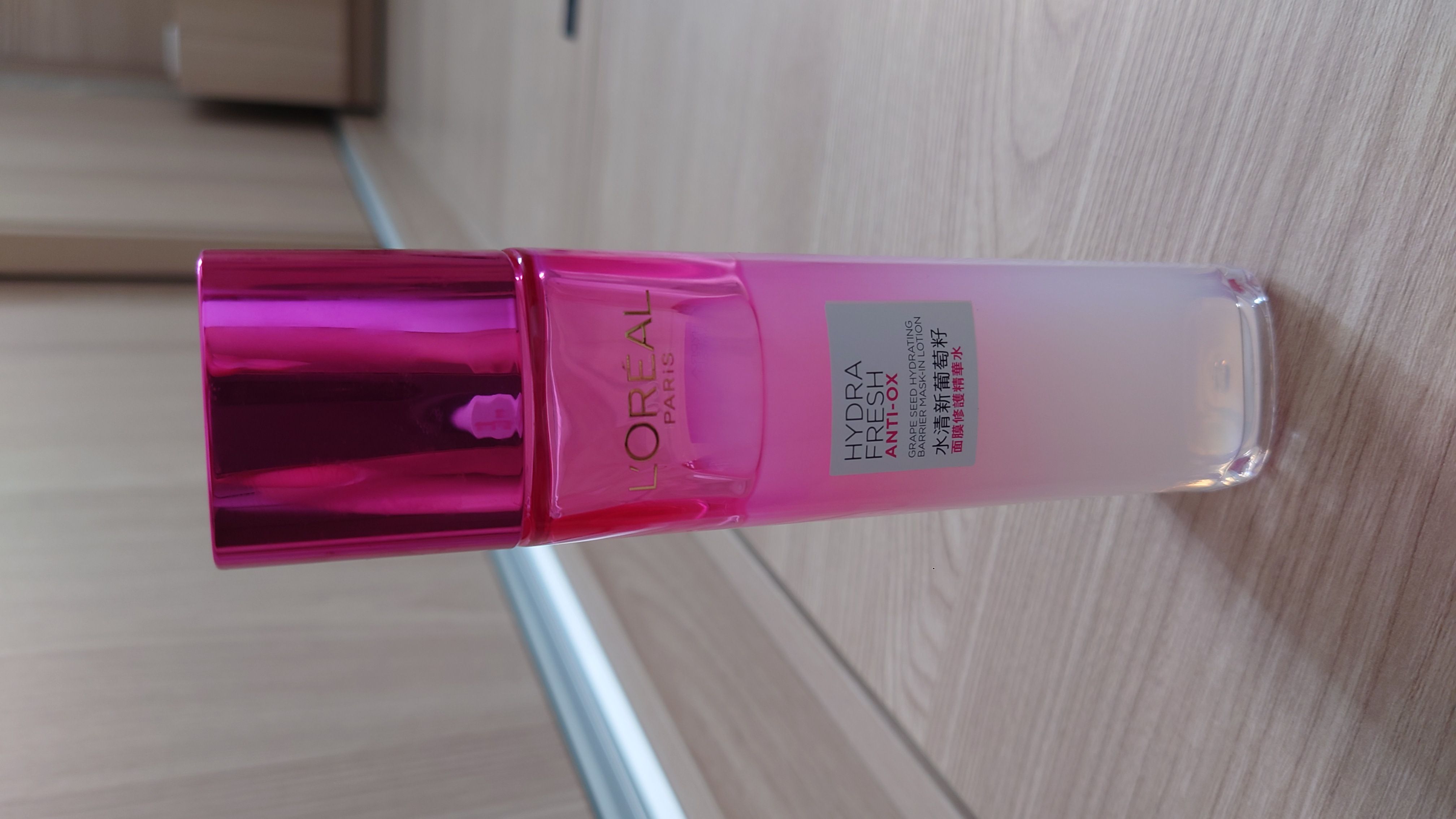 L'Oreal 水清新葡萄籽面膜精華水 Hydrafresh Anti-ox Grape Seed Hydrating Mask-in- Lotion 真實評價/實測照片 bybri****************.hk 1