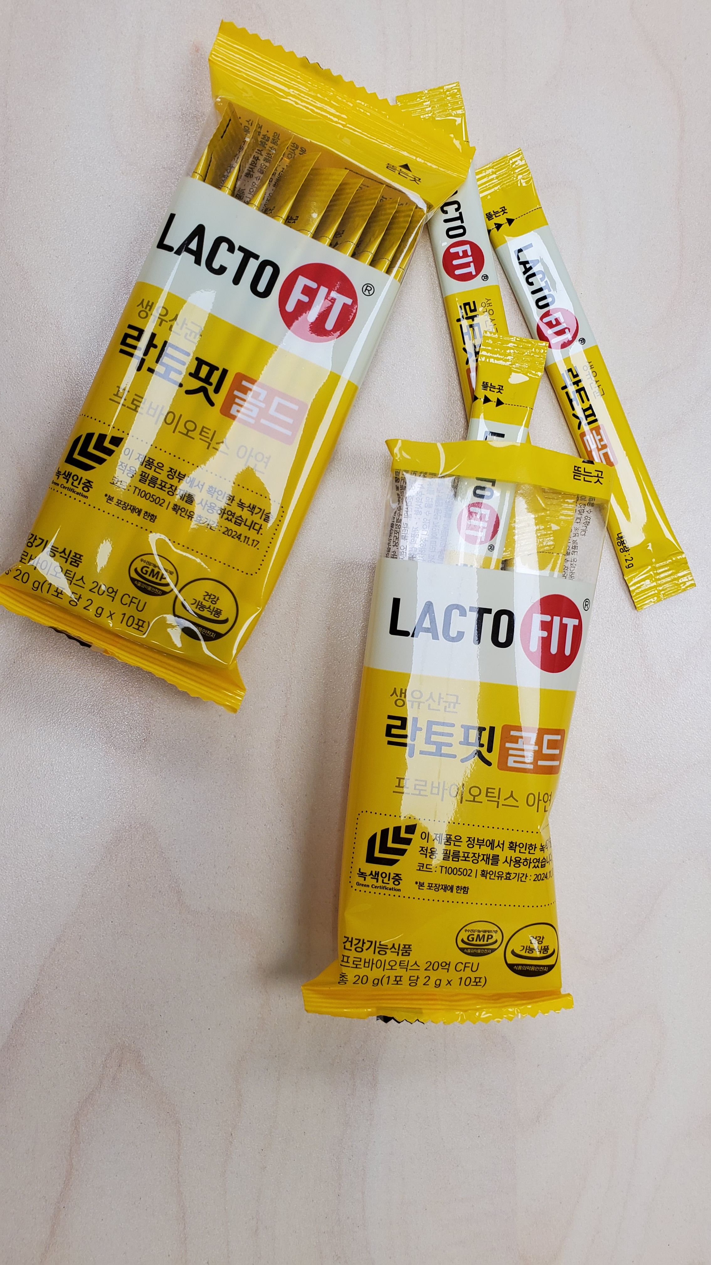 LACTO-FIT 鍾根堂 增強版腸胃健康乳酸益生菌 - 橙色 真實評價/實測照片 bysmi****igi 1