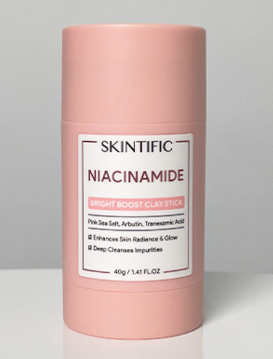 Skintific 煙酰胺亮白固體泥膜棒 真實評價/實測照片 by 1