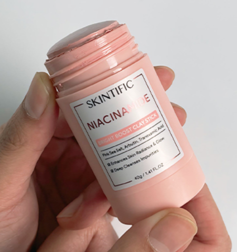 Skintific 煙酰胺亮白固體泥膜棒 真實評價/實測照片 by 2