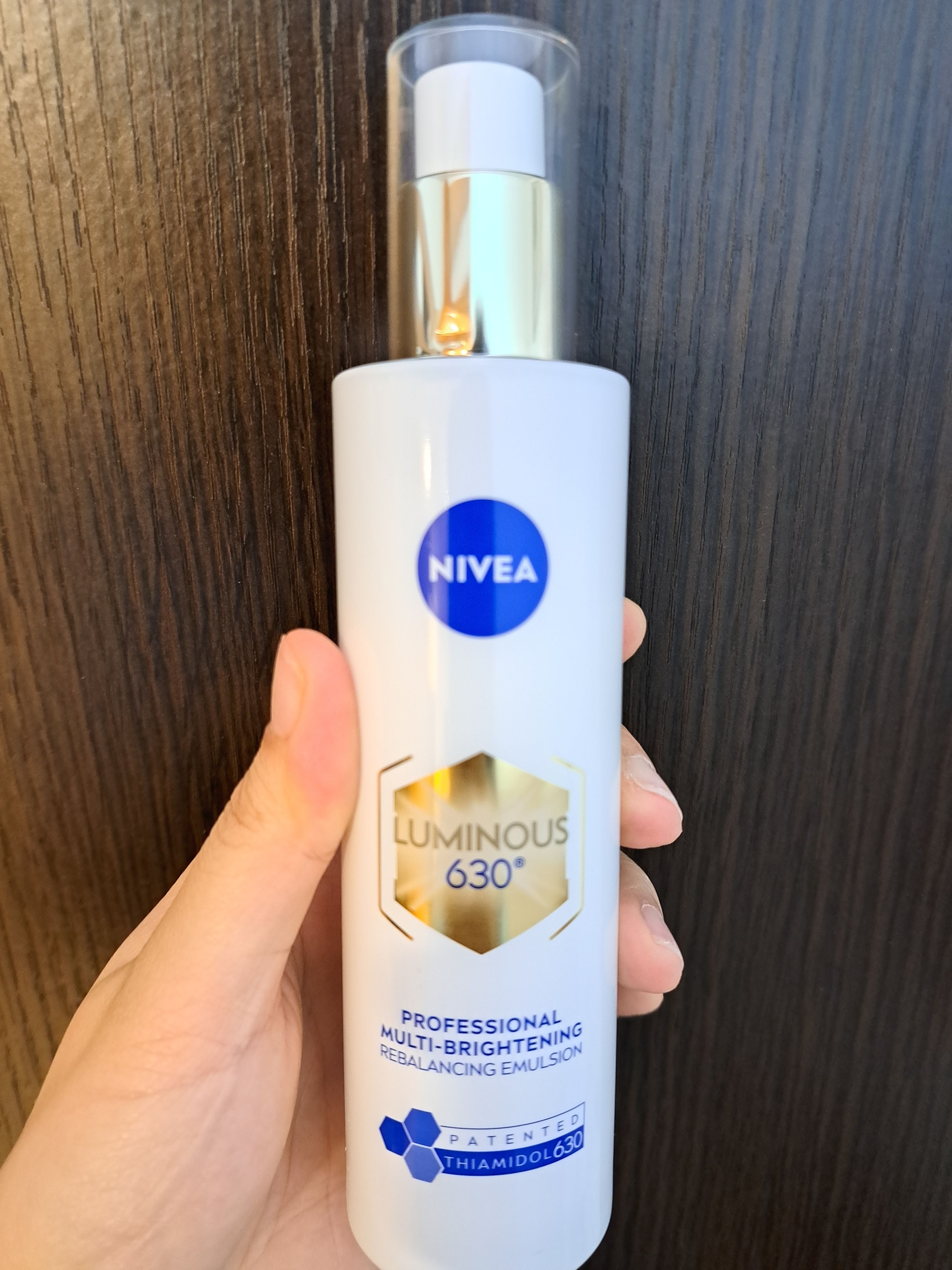 Nivea Luminous630專研多重淡斑透白平衡乳液 真實評價/實測照片 byicy*****************com 2