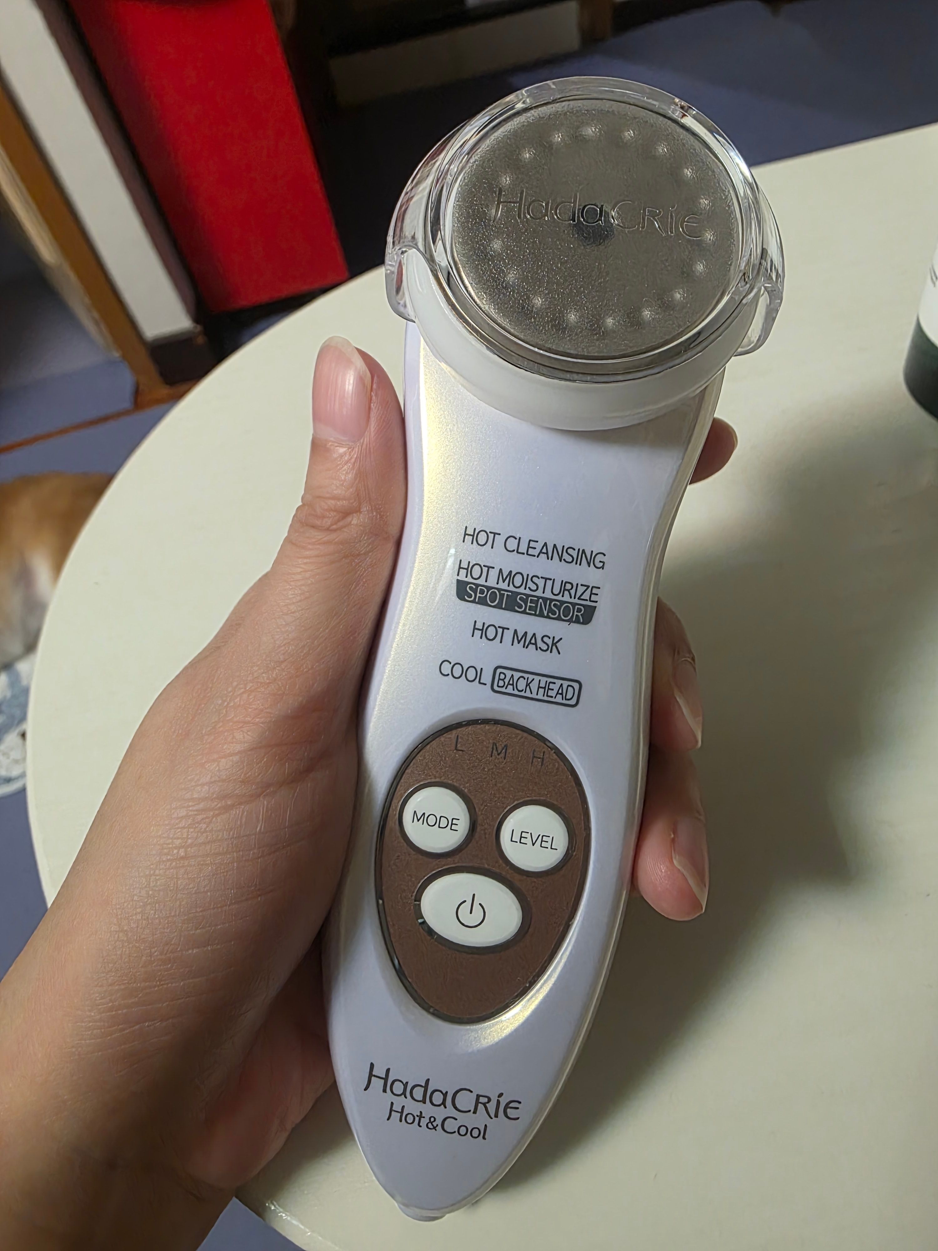 Hitachi 日立 Hada Crie 溫熱冰感導入導出美容儀 CM-N5000 真實評價/實測照片 byAnn****wok 2