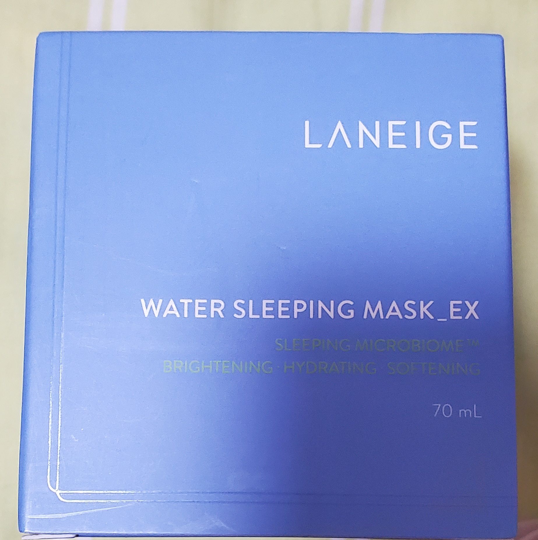 Laneige 水亮補濕睡眠面膜 真實評價/實測照片 byDor****Lee 2