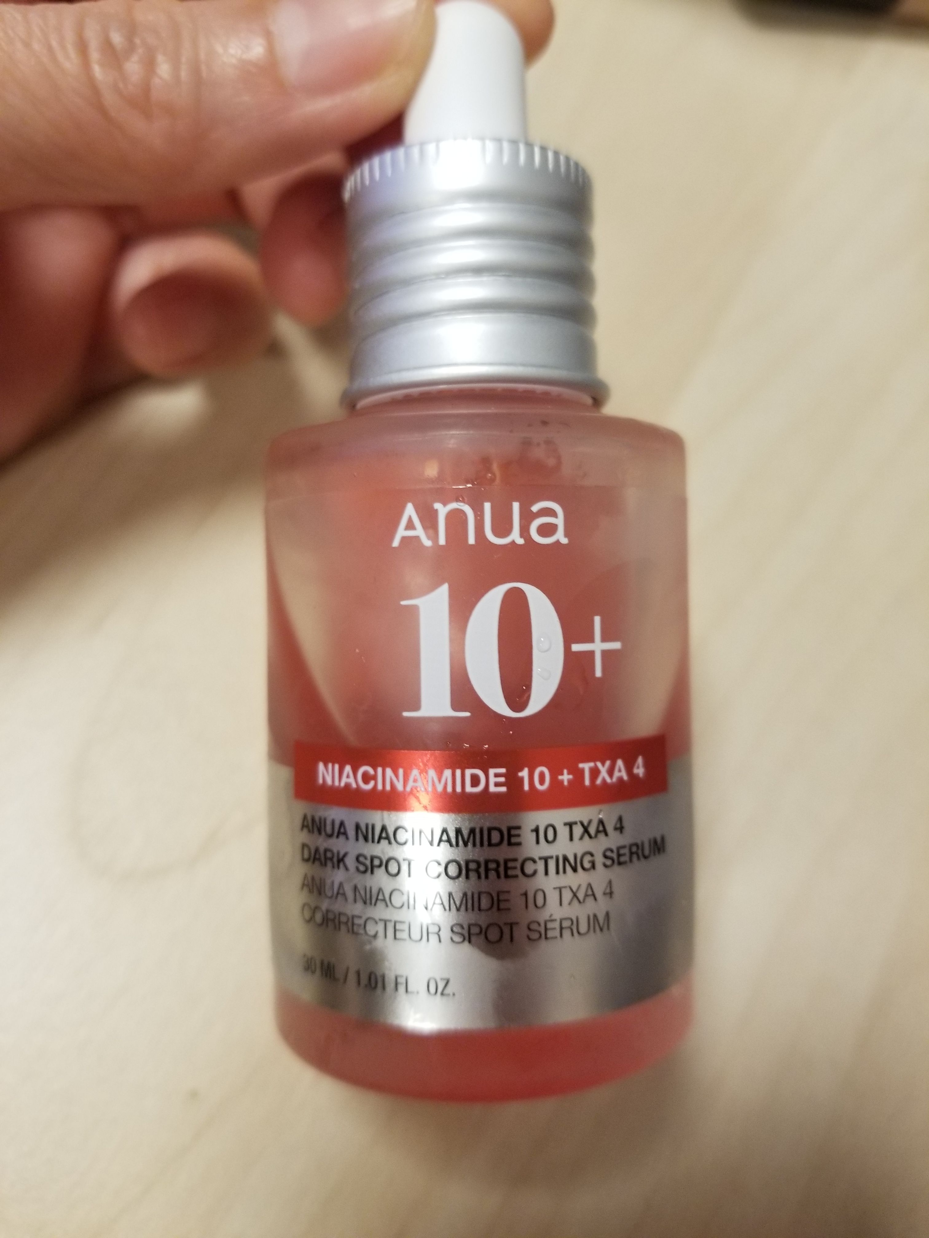 ANUA 煙酰胺 10% + TXA 4% 精華 真實評價/實測照片 byyen****************com 1