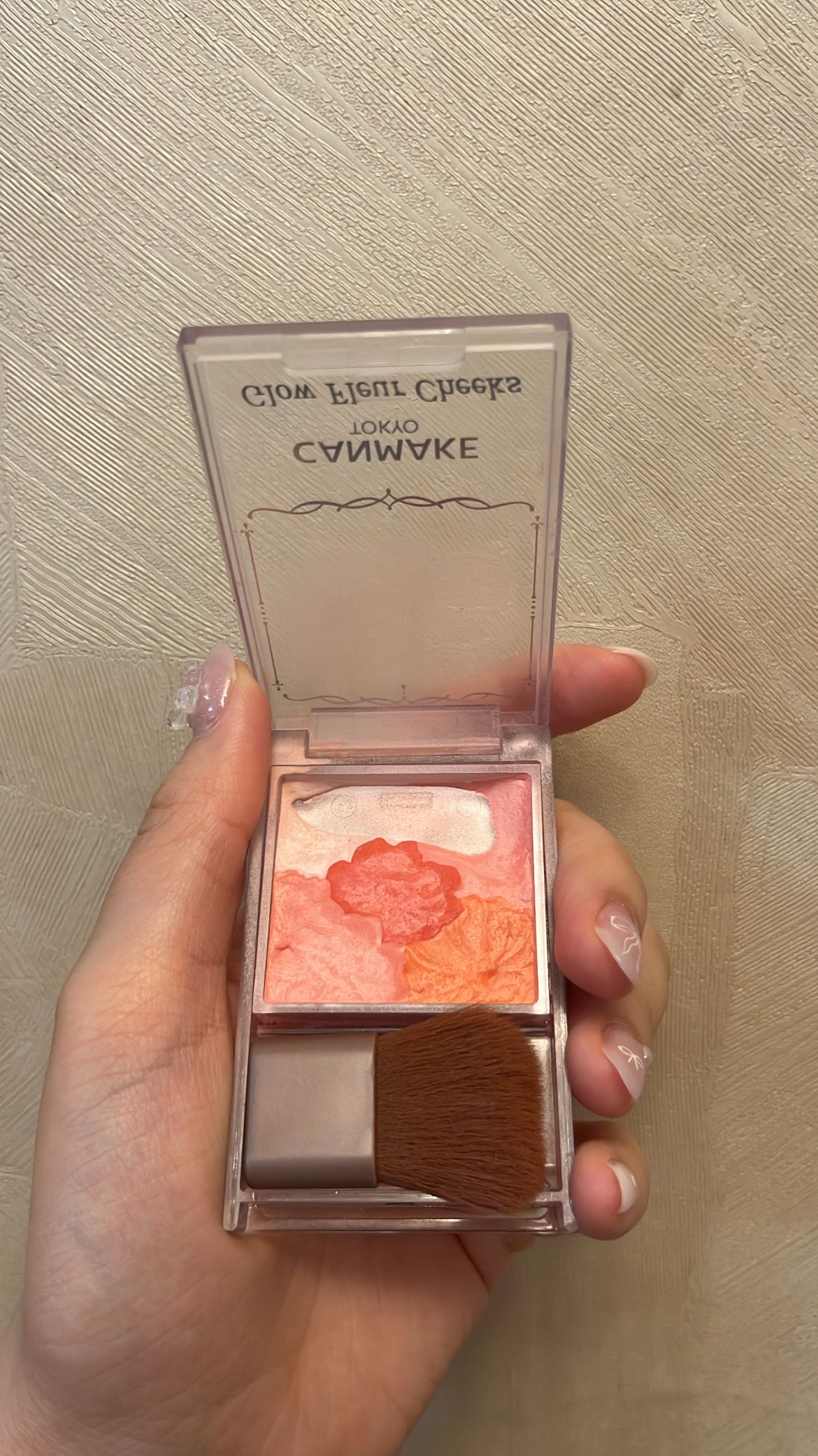 Canmake 花漾瑰麗胭脂 真實評價/實測照片 byE**i 1