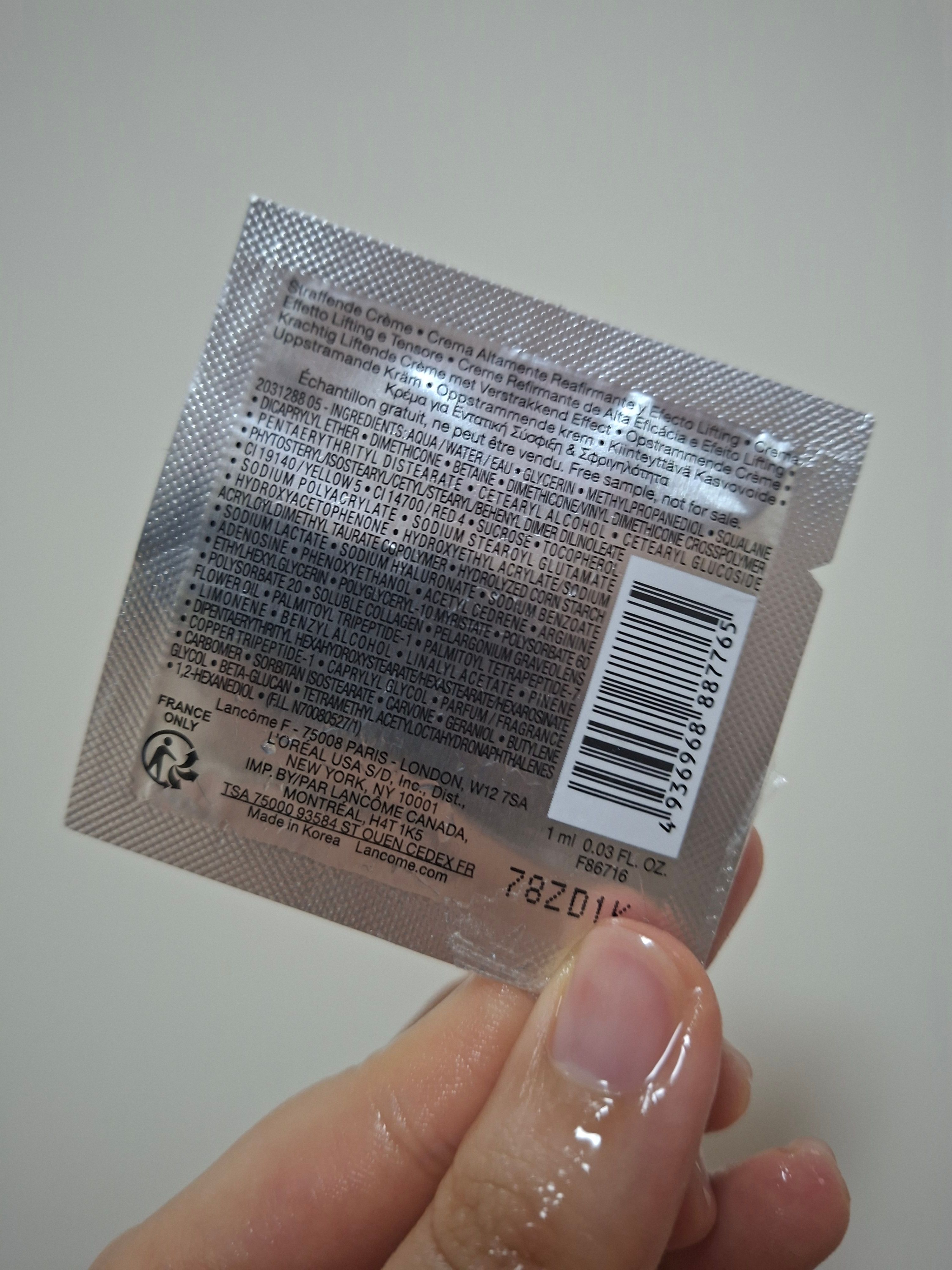 Lancome 立體塑顏緊緻亮肌面霜 Rénergie H. P. N. 300- Peptide Cream 真實評價/實測照片 byC*n 1