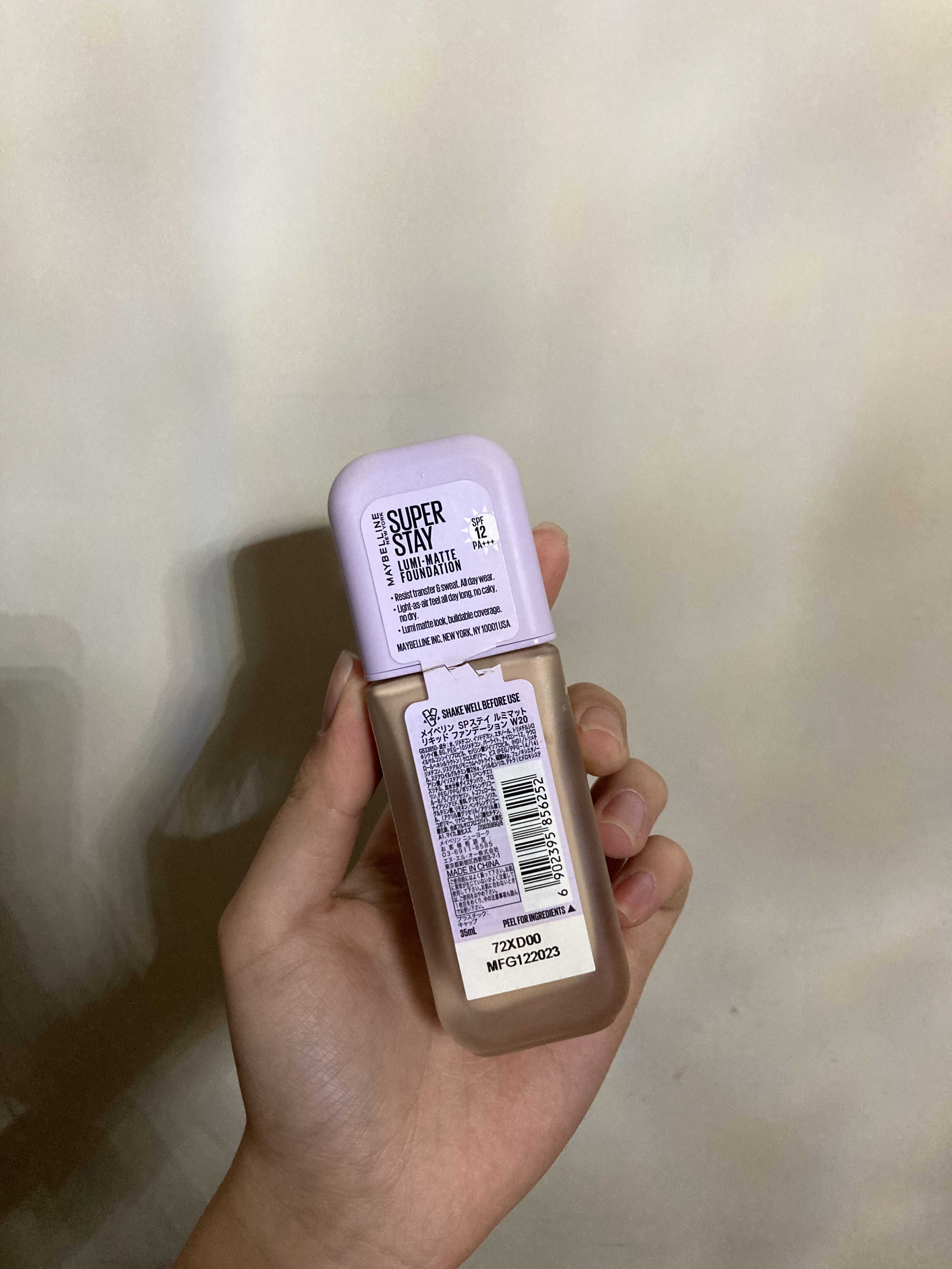 Maybelline New York SUPERSTAY 超持久30H空氣感粉底液 真實評價/實測照片 byKwo***ary 1