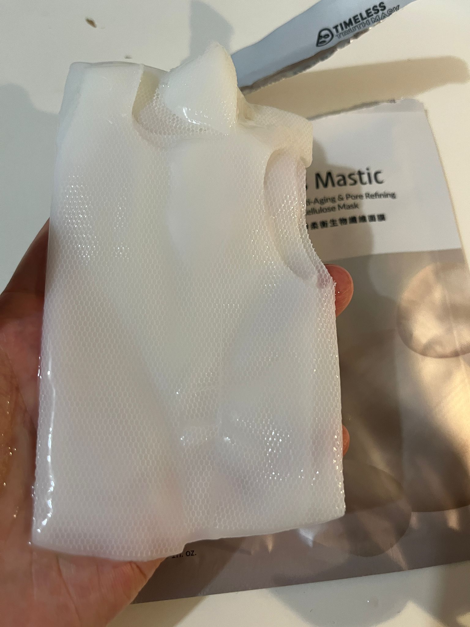 提提研 TTM 提提研希俄斯乳香柔衡生物纖維面膜 真實評價/用後感 byJe***en 1 提提研 TTM 提提研希俄斯乳香柔衡生物纖維面膜 真實評價/實測照片 byJe***en 1