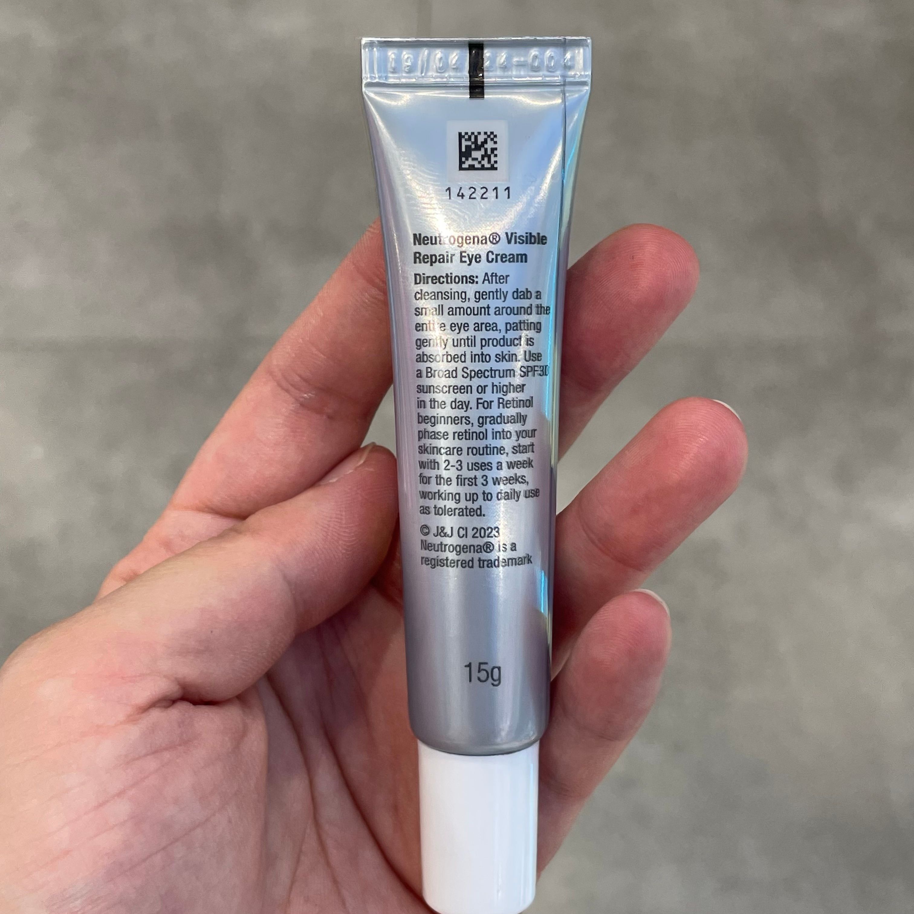 Neutrogena 露得清 維A醇抗皺修護眼霜 真實評價/實測照片 byS**f 1