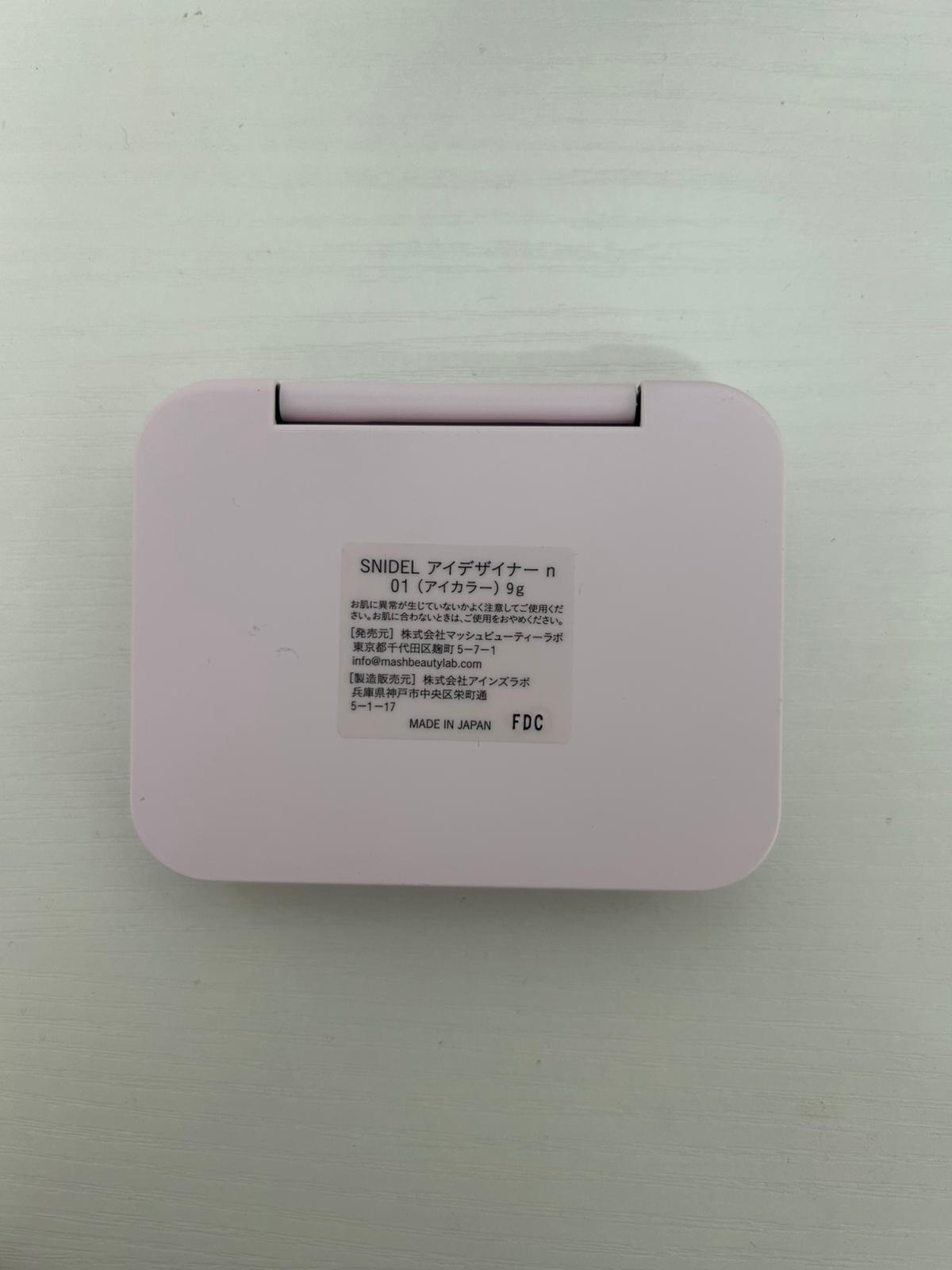 Snidel Snidel Beauty 眼影盤 真實評價/用後感 byP*a 1 Snidel Snidel Beauty 眼影盤 真實評價/實測照片 byP*a 1