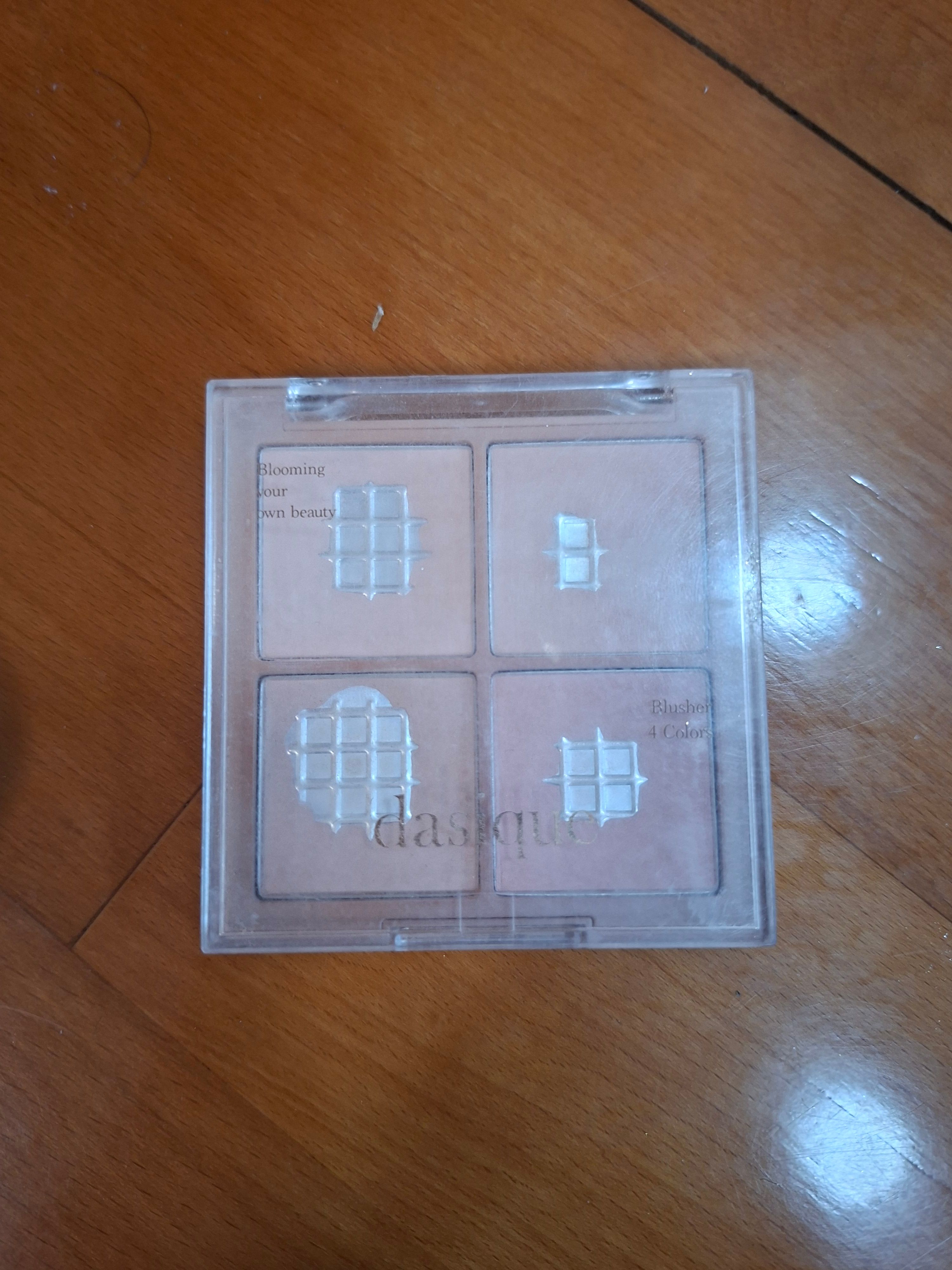 Dasique 4色暖調全啞光胭脂盤 真實評價/實測照片 byyt.************************com 1