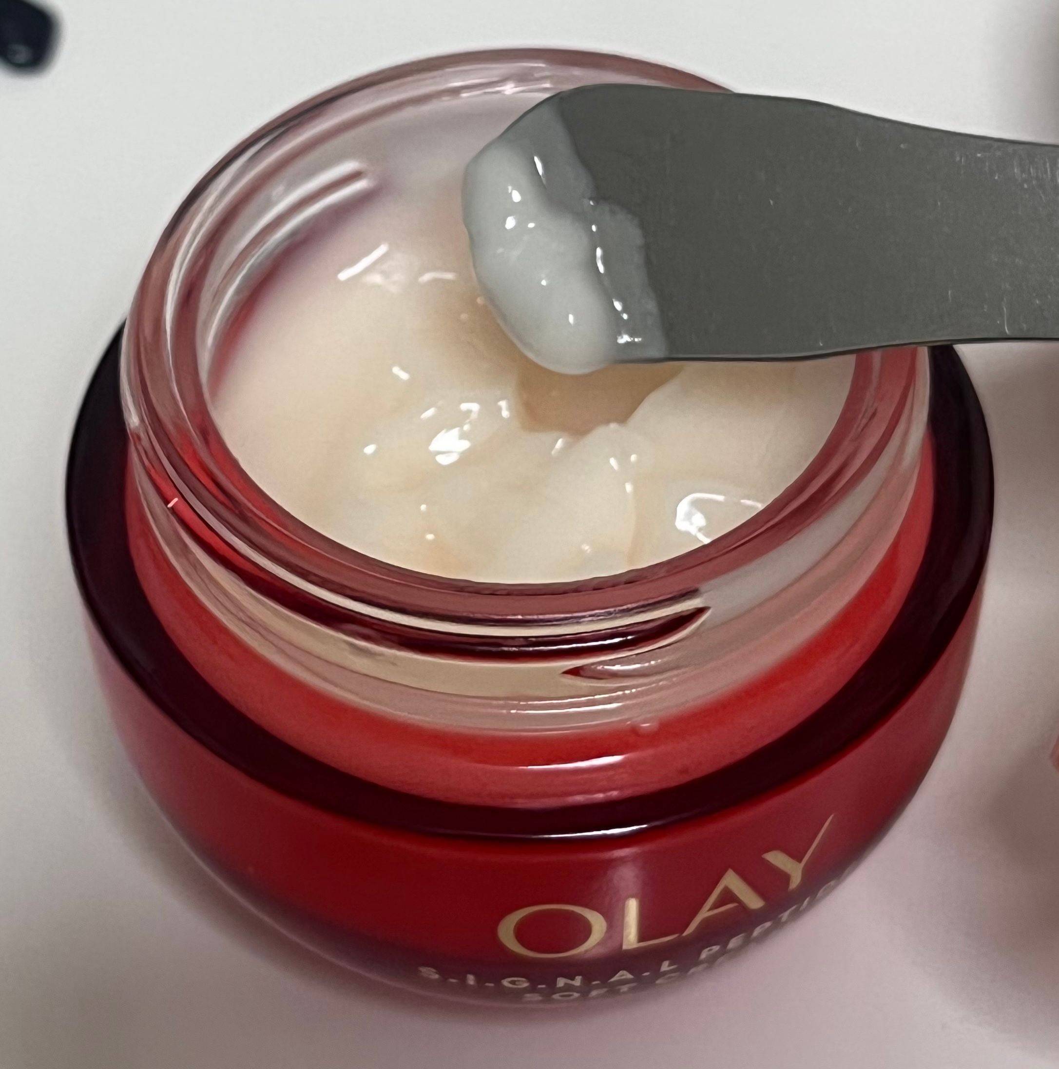 Olay 胜肽專研緊緻輕潤乳霜 (紅金面霜) 真實評價/實測照片 bylo**oo 1