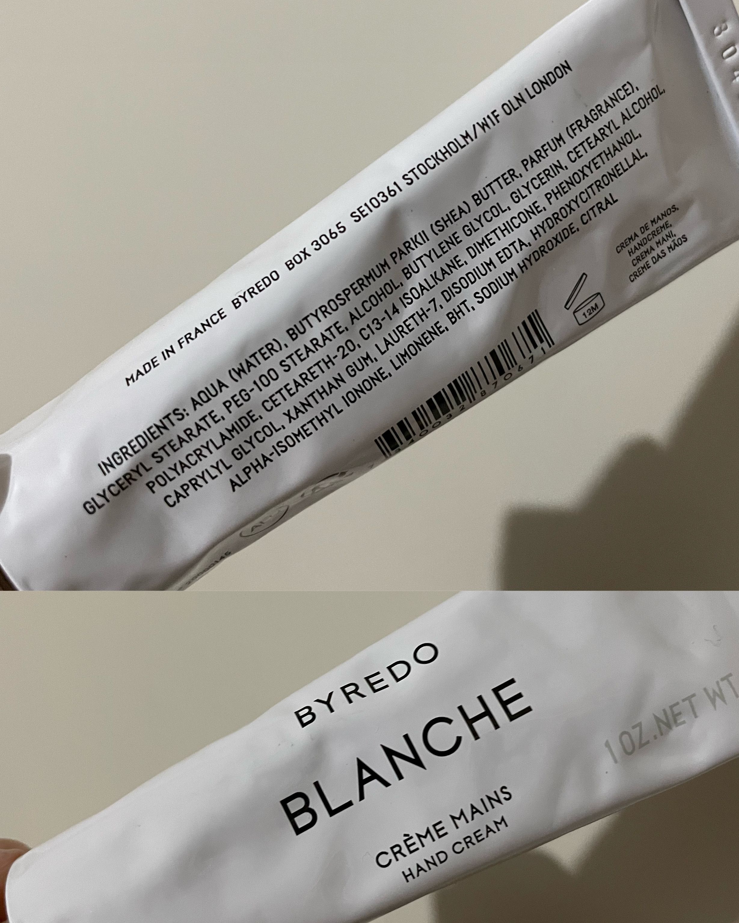 Byredo 滋潤香水護手霜 真實評價/實測照片 bydof***mmm 1