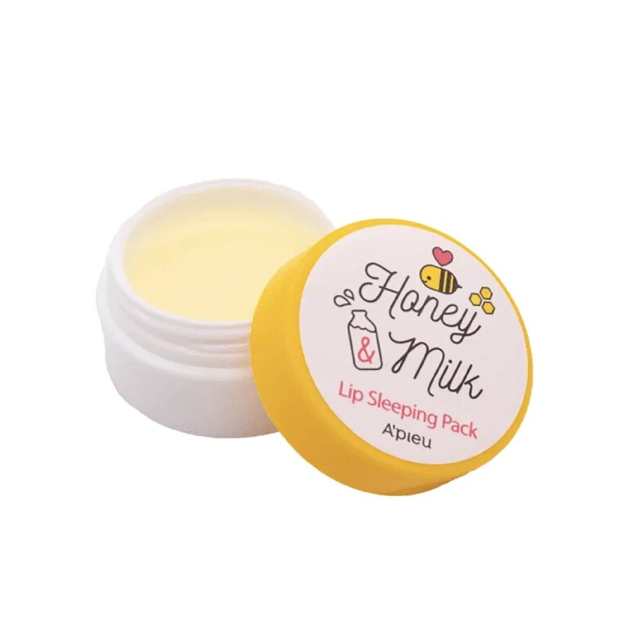 A'Pieu 蜂蜜牛奶滋潤睡眠唇膜 (蜜糖牛奶滋潤睡眠唇膜)