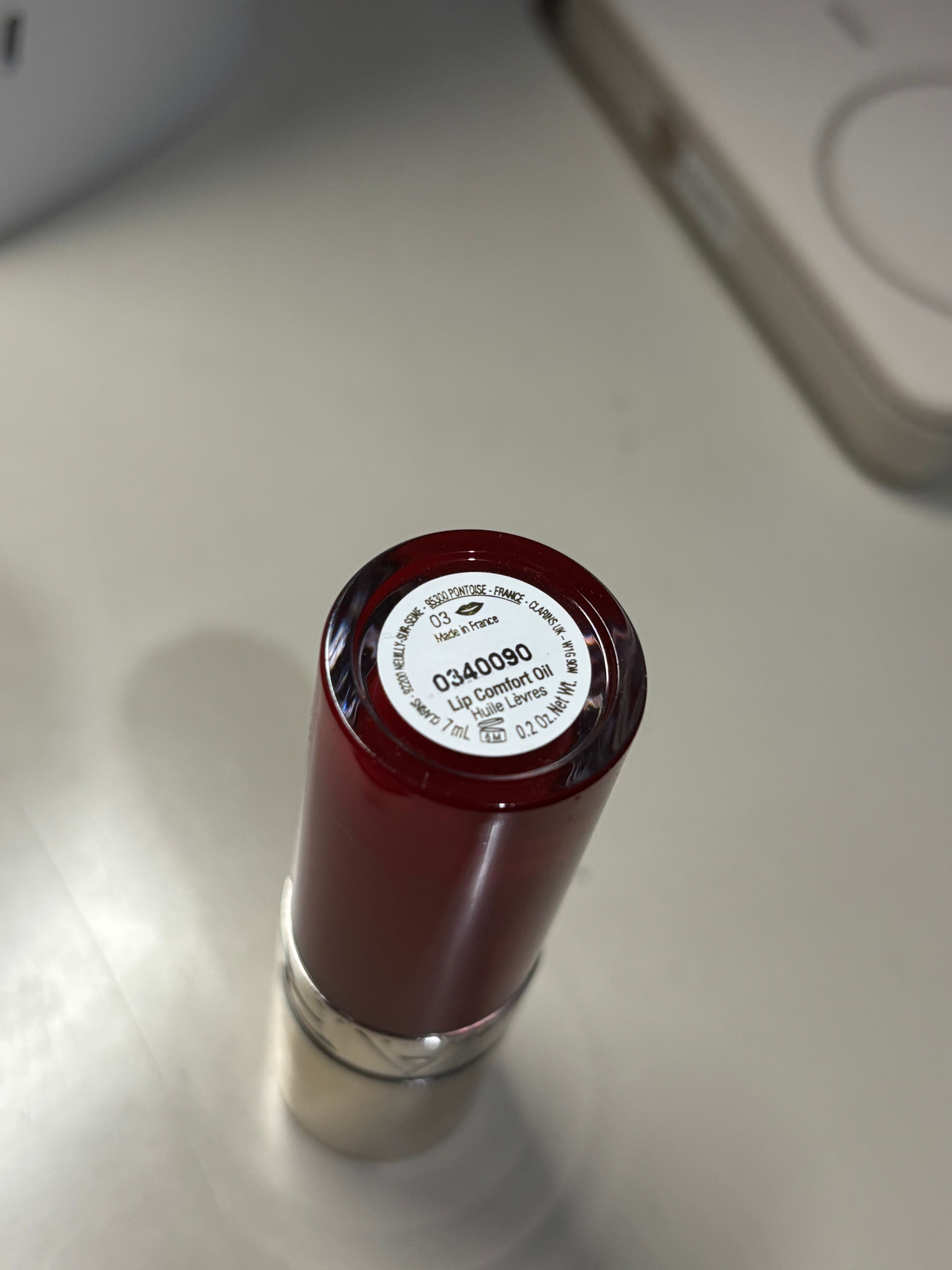 CLARINS 凝亮護唇油 真實評價/實測照片 bycur******************com 1