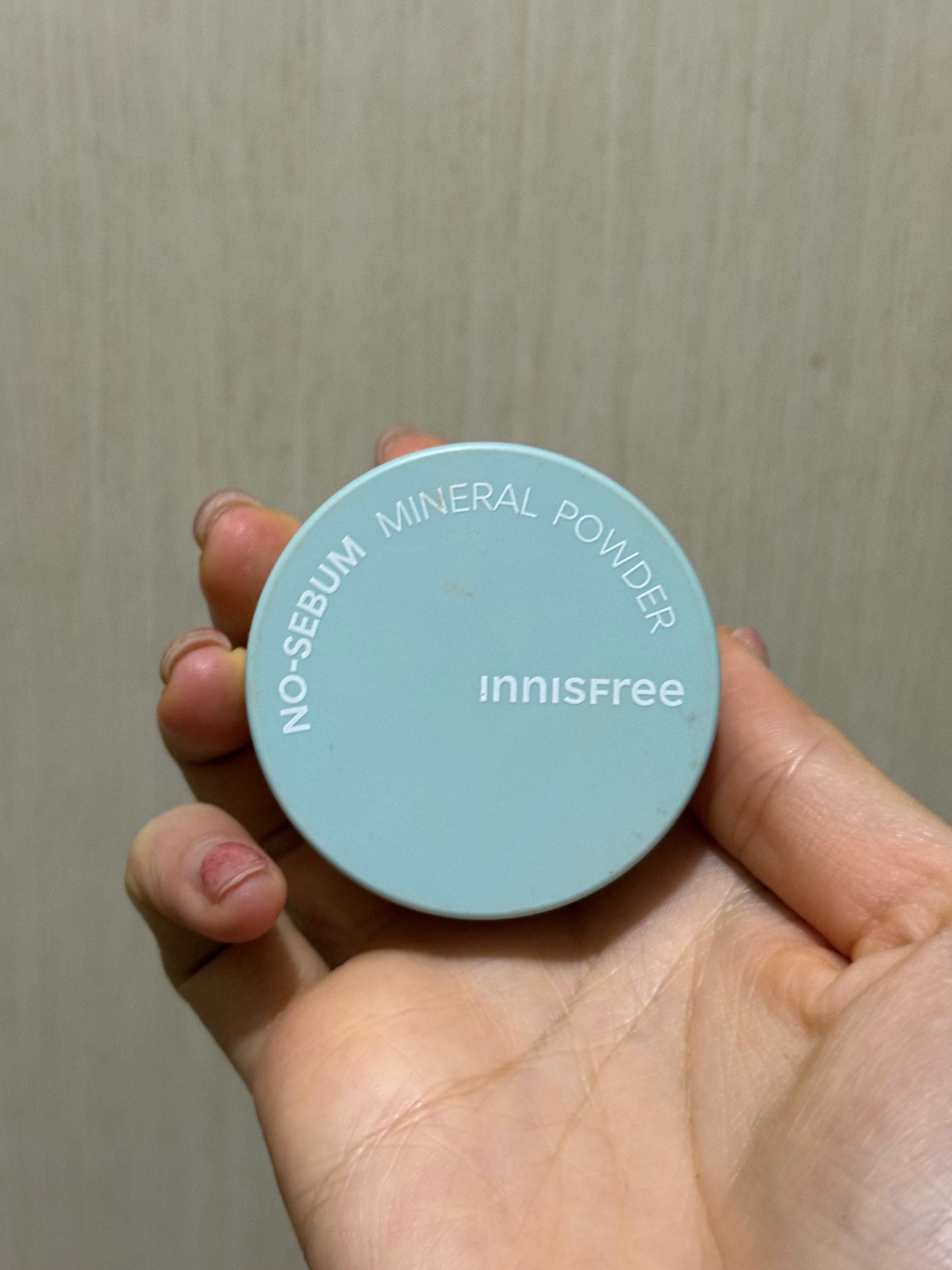 Innisfree 控油礦物質散粉 真實評價/實測照片 byW*S 2