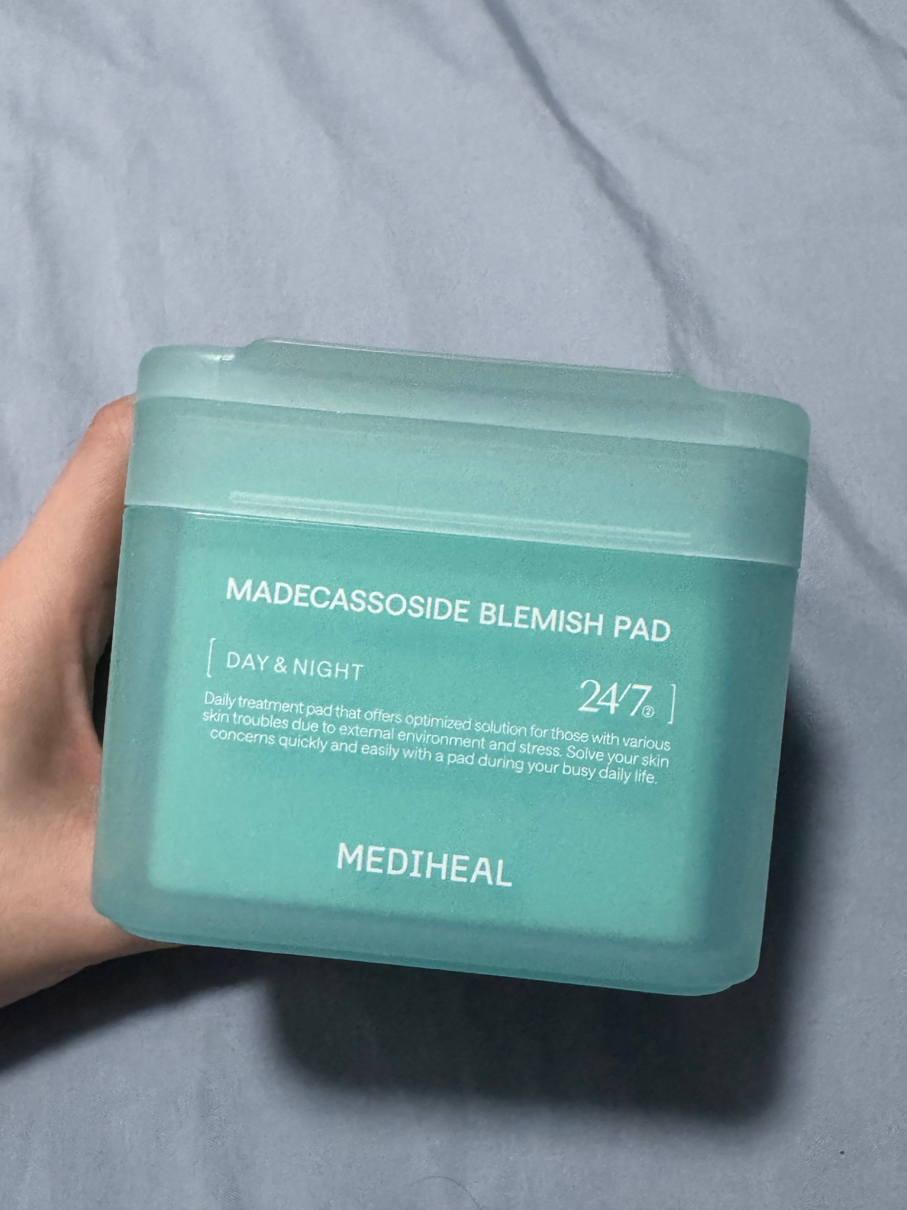 Mediheal 積雪草舒緩淡印護理棉片 真實評價/實測照片 bykat**************com 2