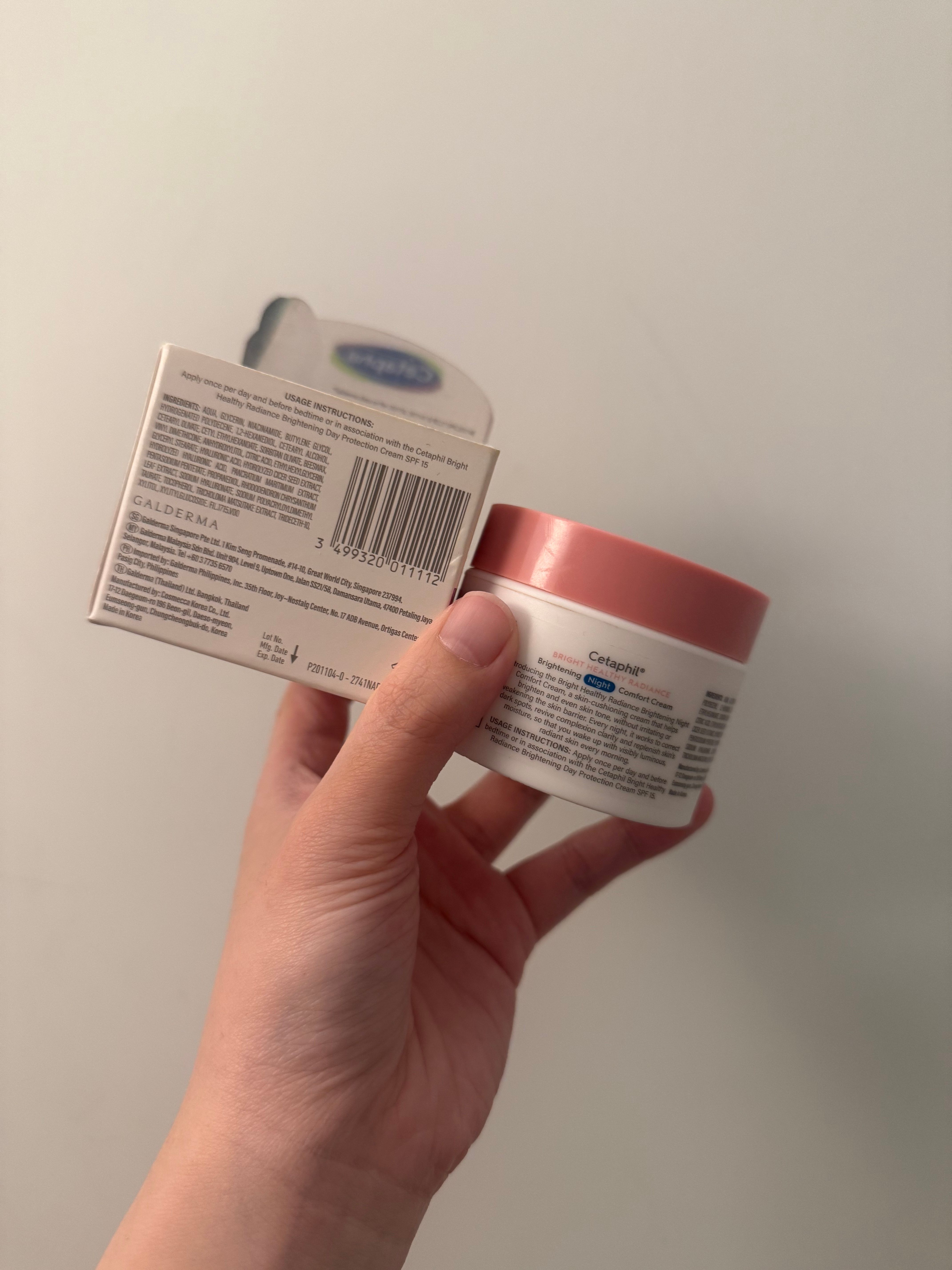 Cetaphil 透亮抗敏舒緩晚霜 真實評價/實測照片 byTof****ung 2