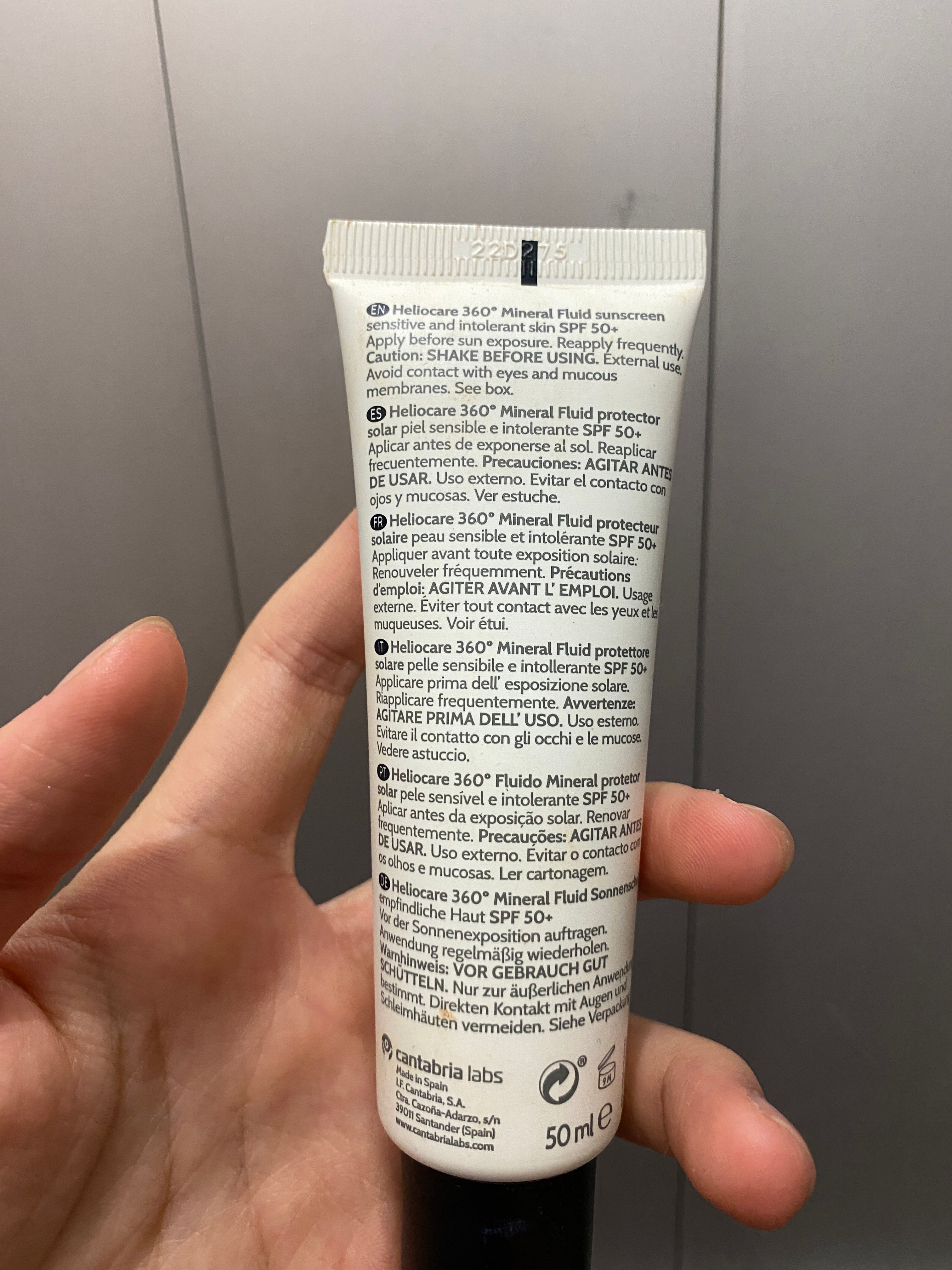 cantabria labs HELIOCARE - SPF50溫和礦物防曬乳 真實評價/用後感 bywon*******************com 1 cantabria labs HELIOCARE - SPF50溫和礦物防曬乳 真實評價/實測照片 bywon*******************com 1