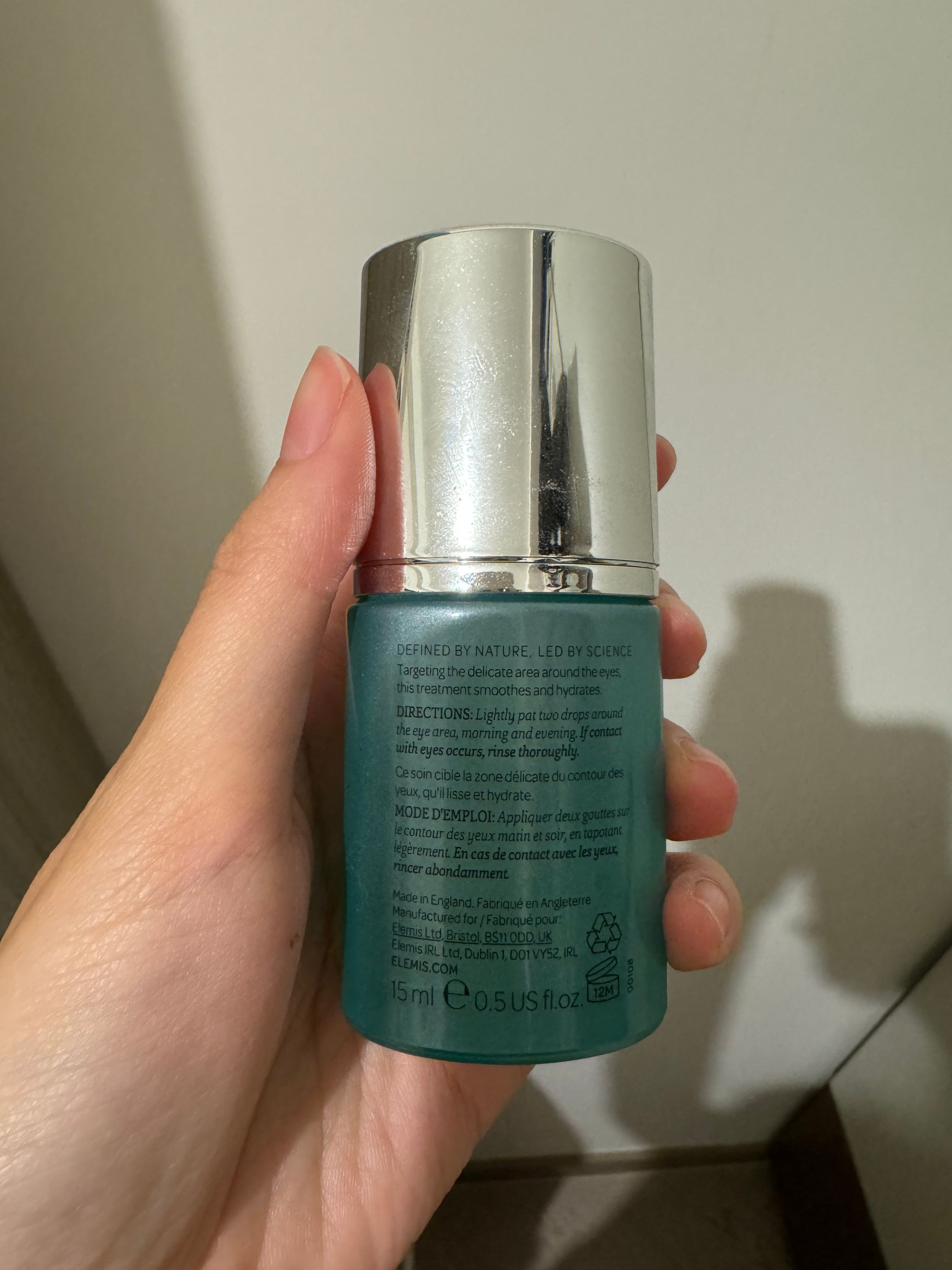 Elemis 骨膠原眼部修護精華 真實評價/用後感 byRu**cc 1 Elemis 骨膠原眼部修護精華 真實評價/實測照片 byRu**cc 1